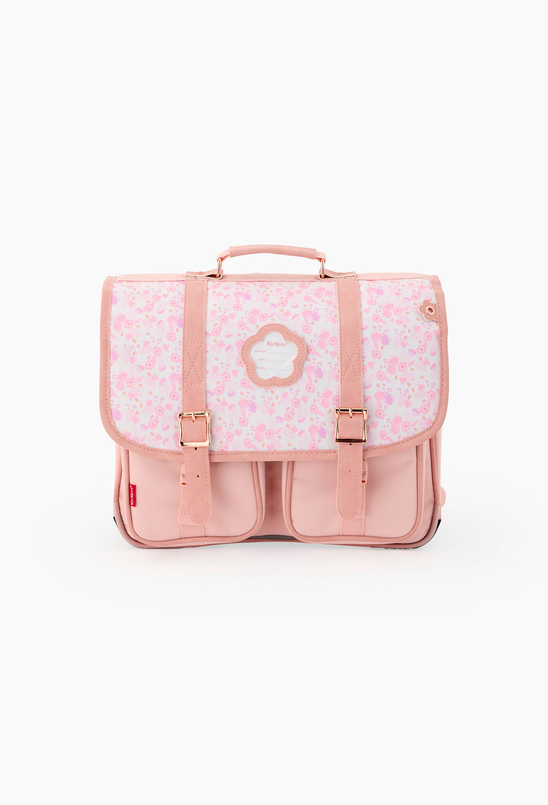 Cartable fleurs KICKERS, Vert clair, large image number 0