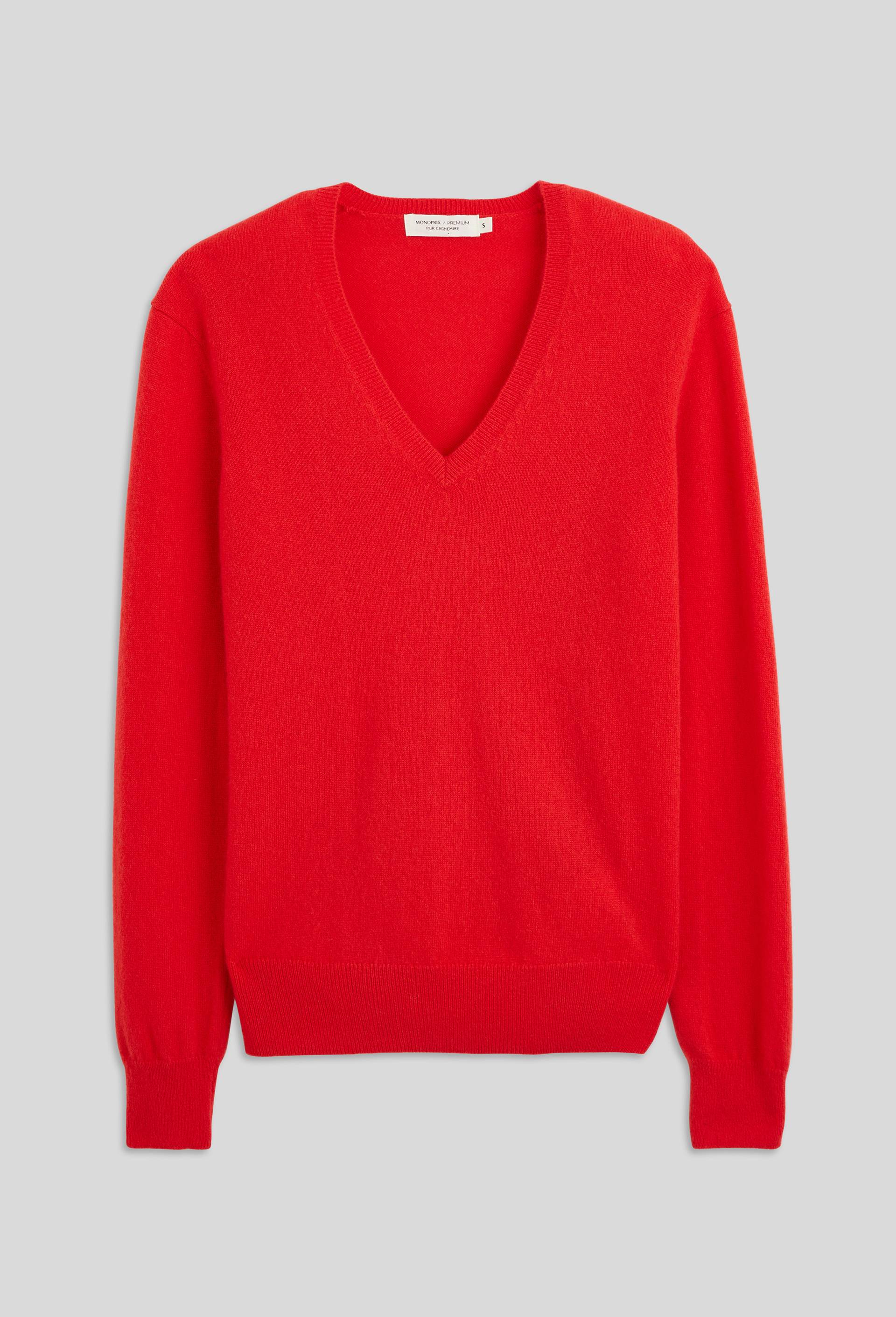 Col V Pull Monoprix Cachemire Col Montant Monoprix Pulls Cachemire