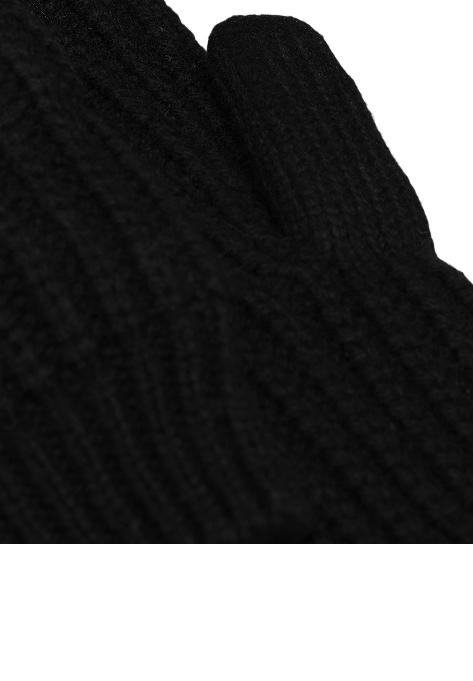 Moufles, contenant de la laine, Noir, large image number 3