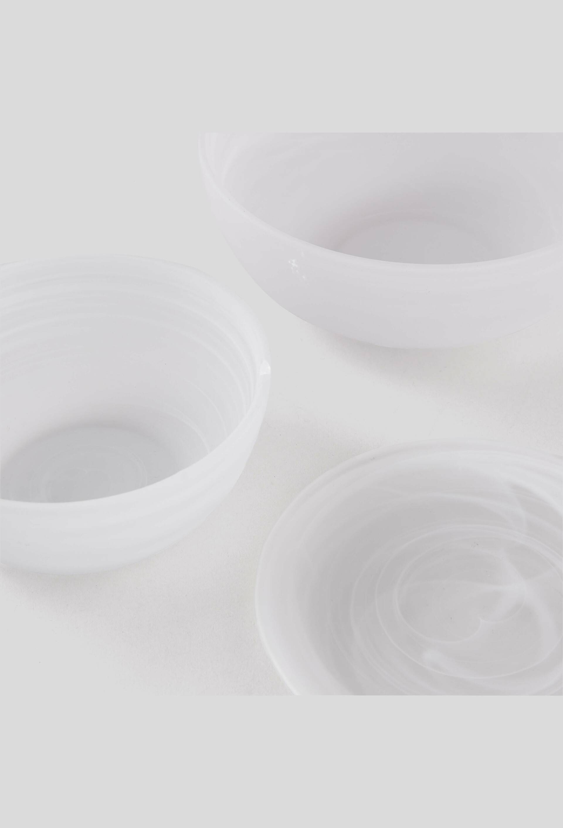 Bol en verre, Blanc, large image number 1.0