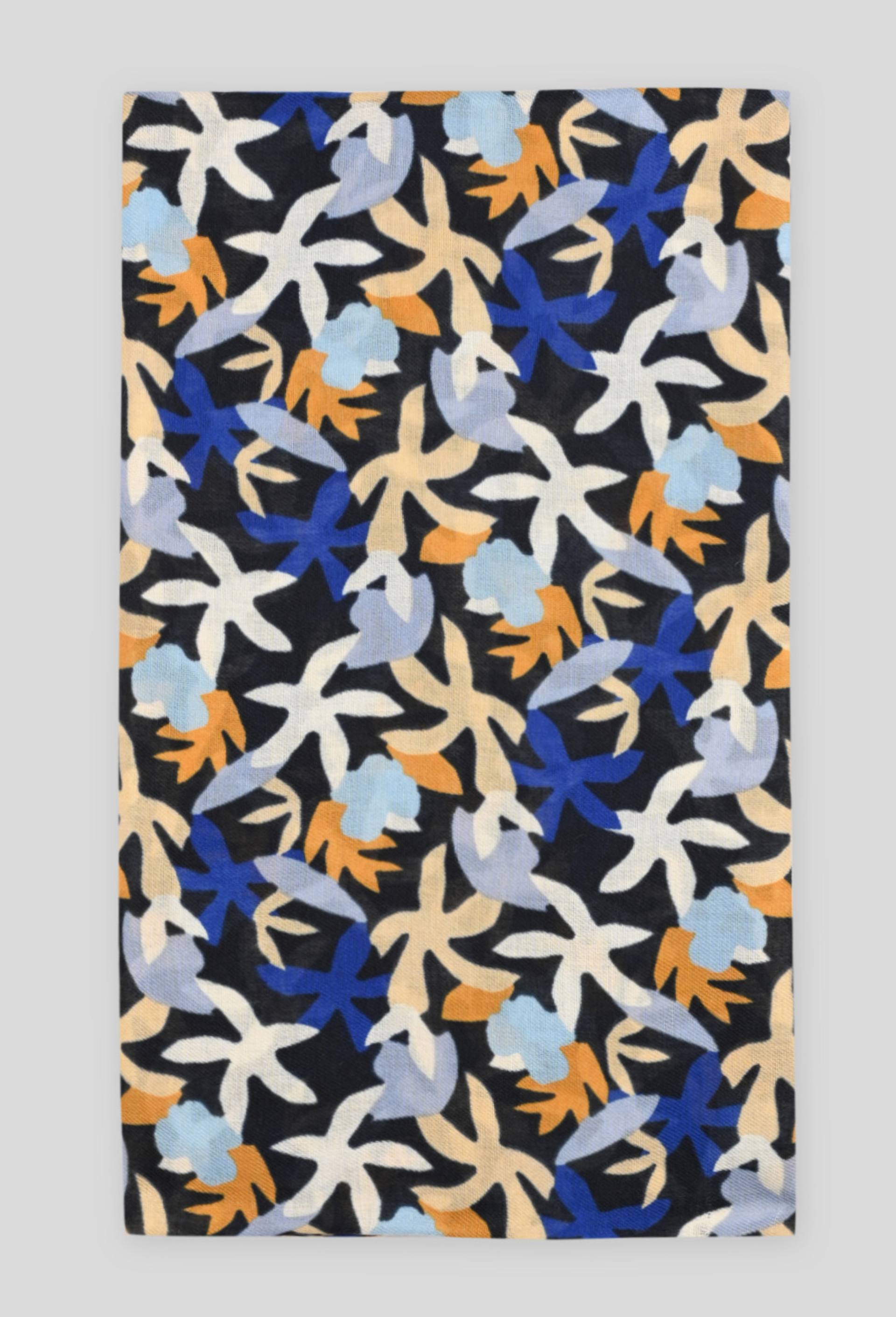 Etole certifié OEKOTEX, Bleu foncé, large image number 1