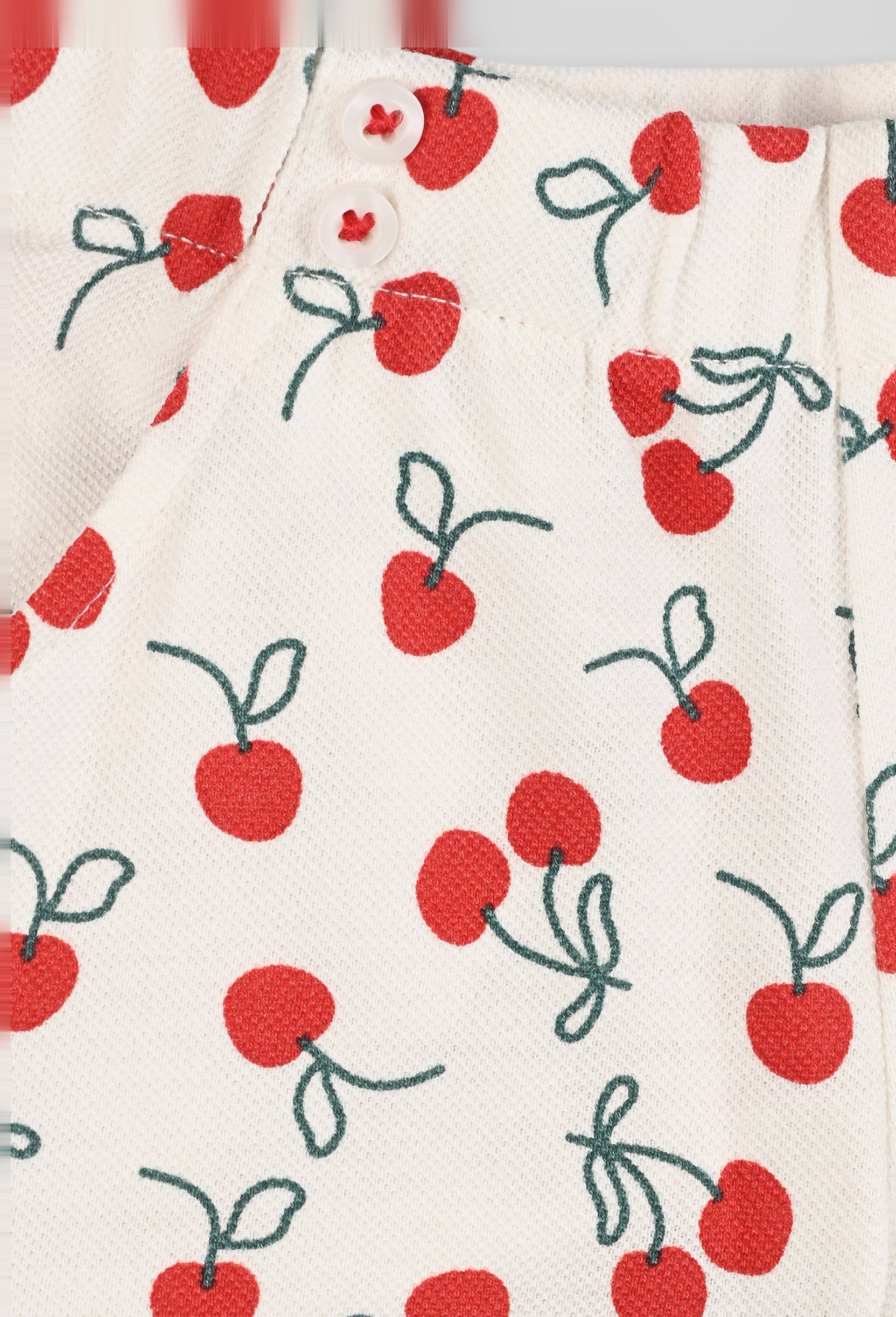 Short imprimé certifié Oekotex, Rouge, large image number 2