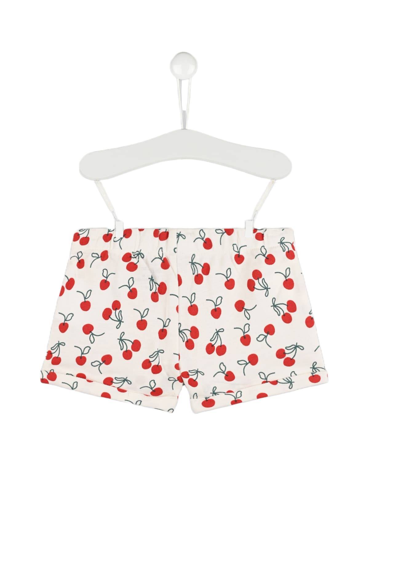 Short imprimé certifié Oekotex, Rouge, large image number 4.0