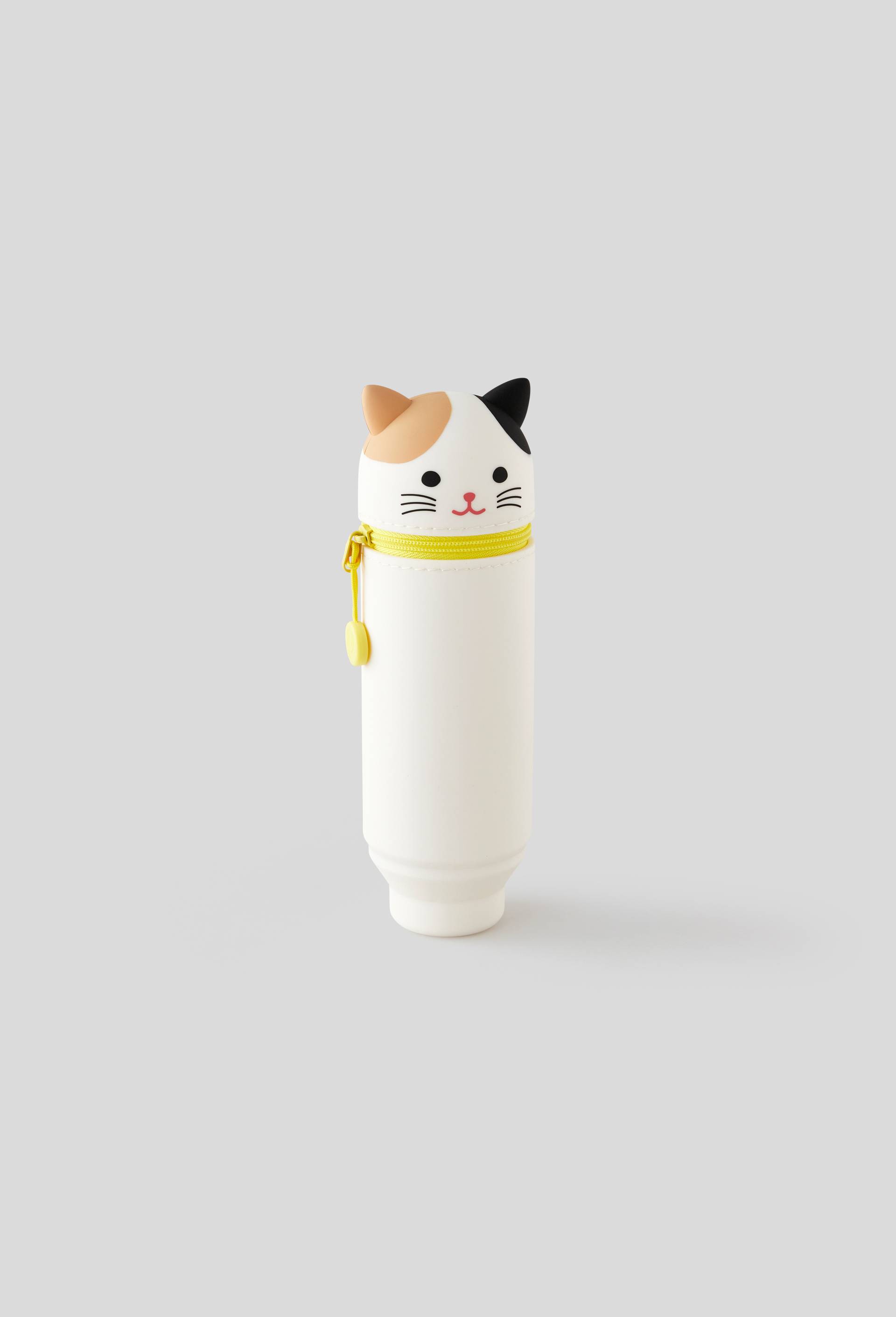 Trousse chat, silicone, Blanc, large image number 0.0