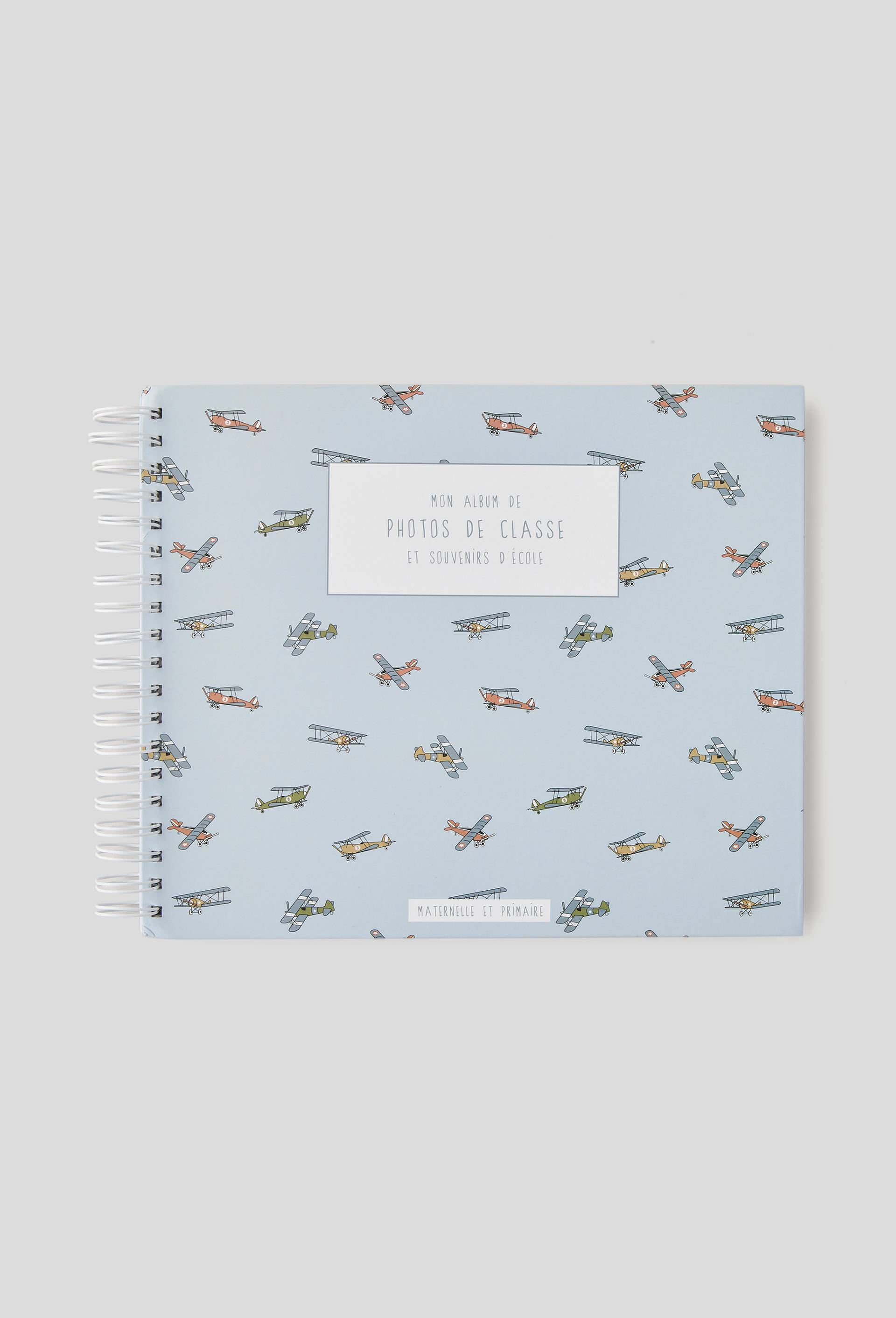 Album de classe avions, Bleu, large image number 0.0