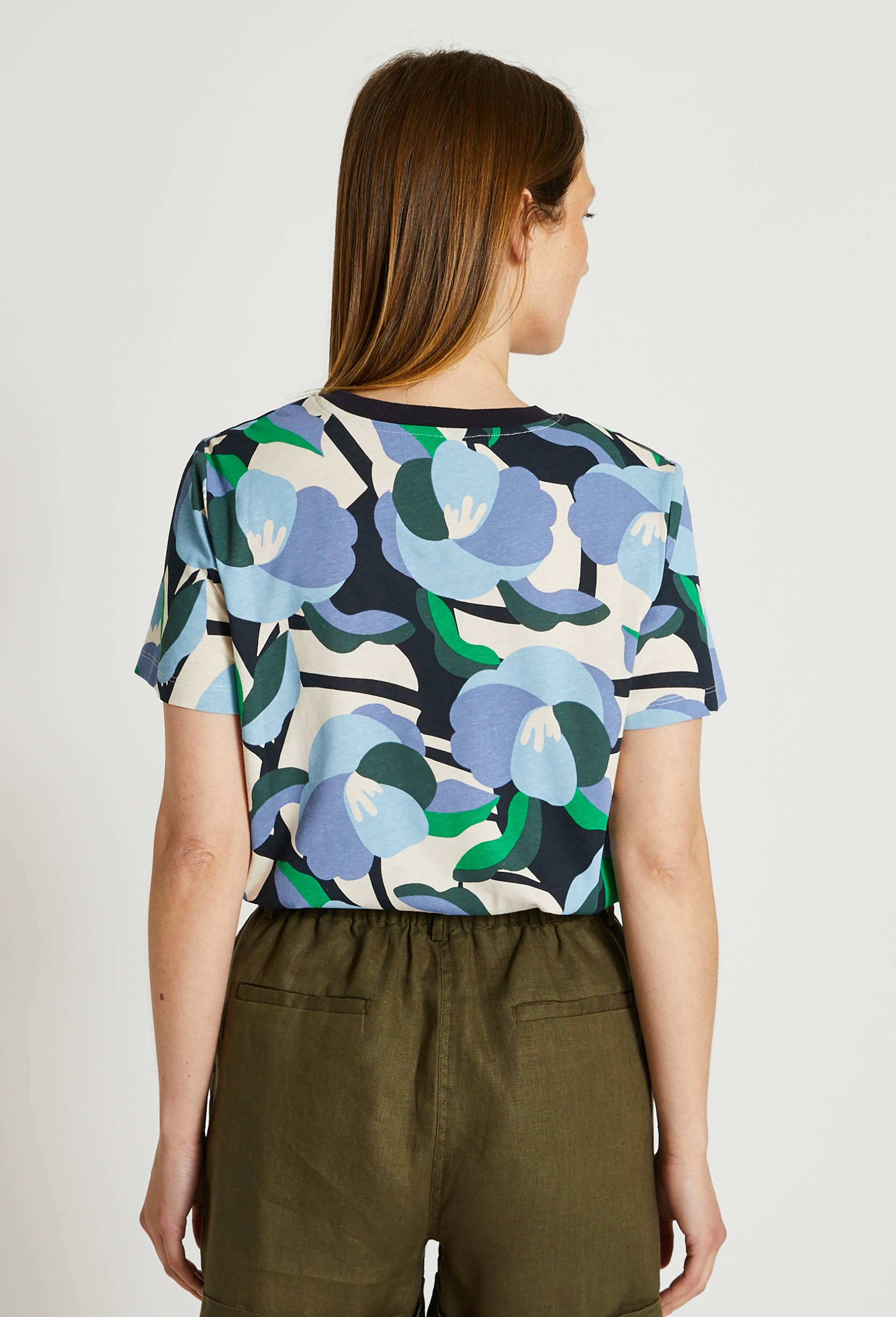 Tee shirt manches courtes, Vert, large image number 1