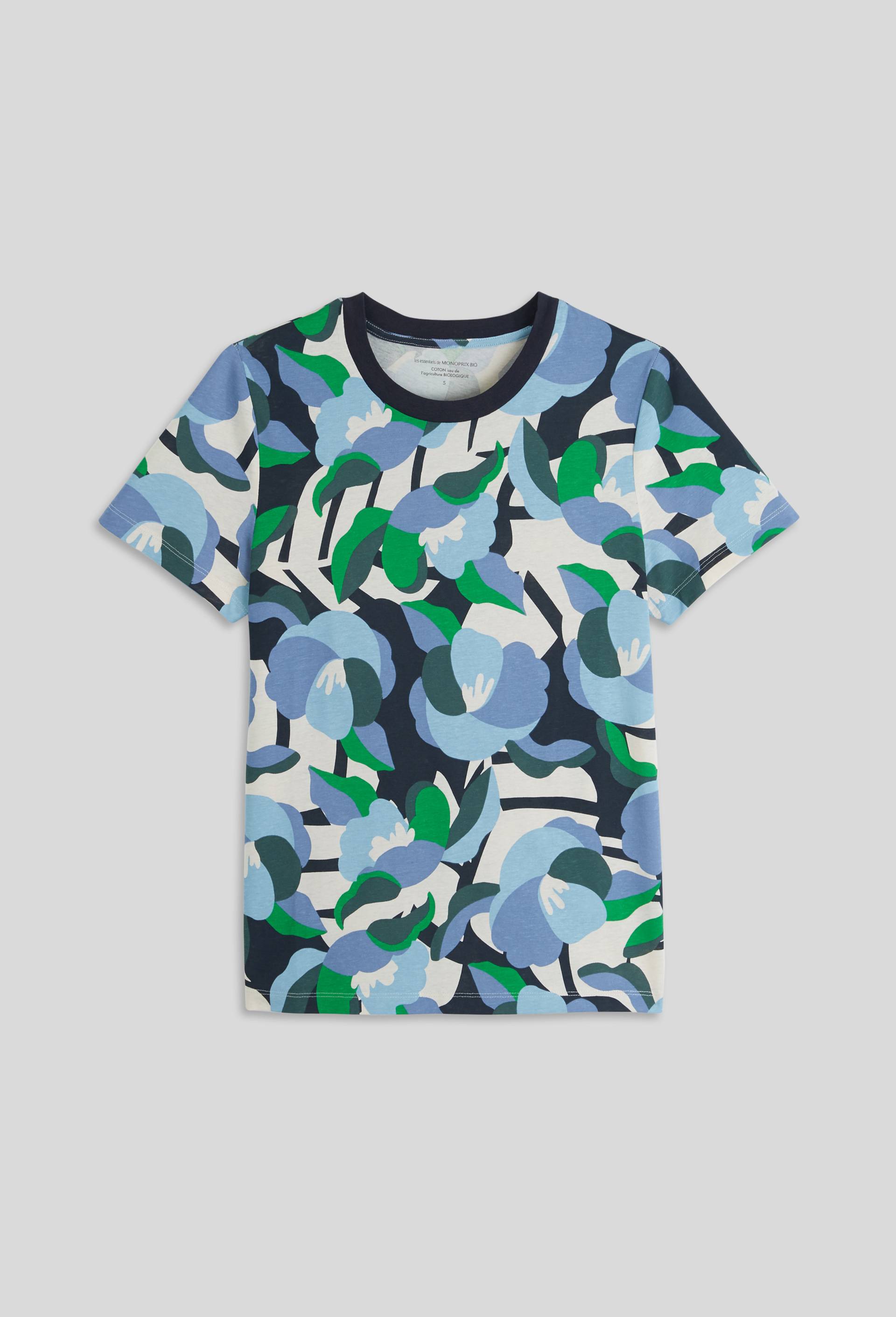 Tee shirt manches courtes, Vert, large image number 2