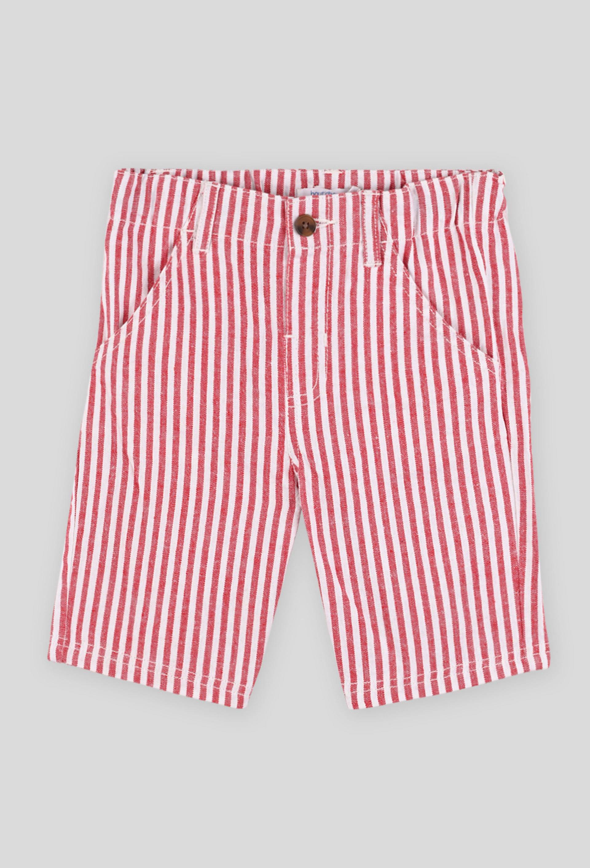 Bermuda certifié Oekotex, Rouge, large image number 0