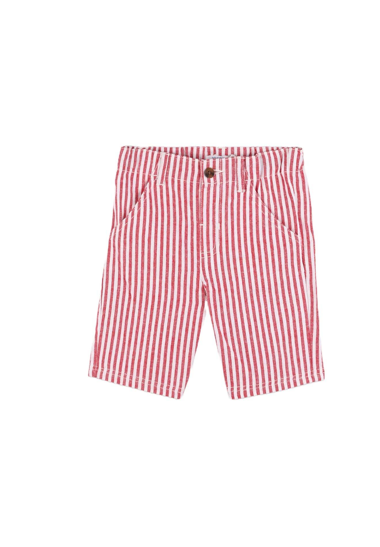 Bermuda certifié Oekotex, Rouge, large image number 3