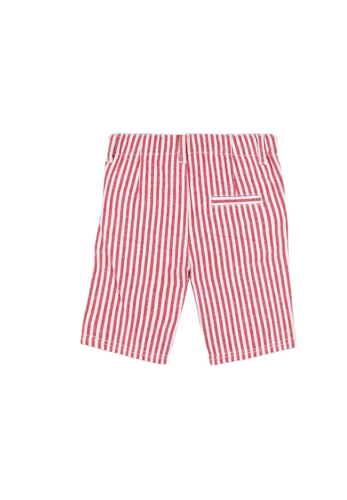 Bermuda certifié Oekotex, Rouge, large image number 4