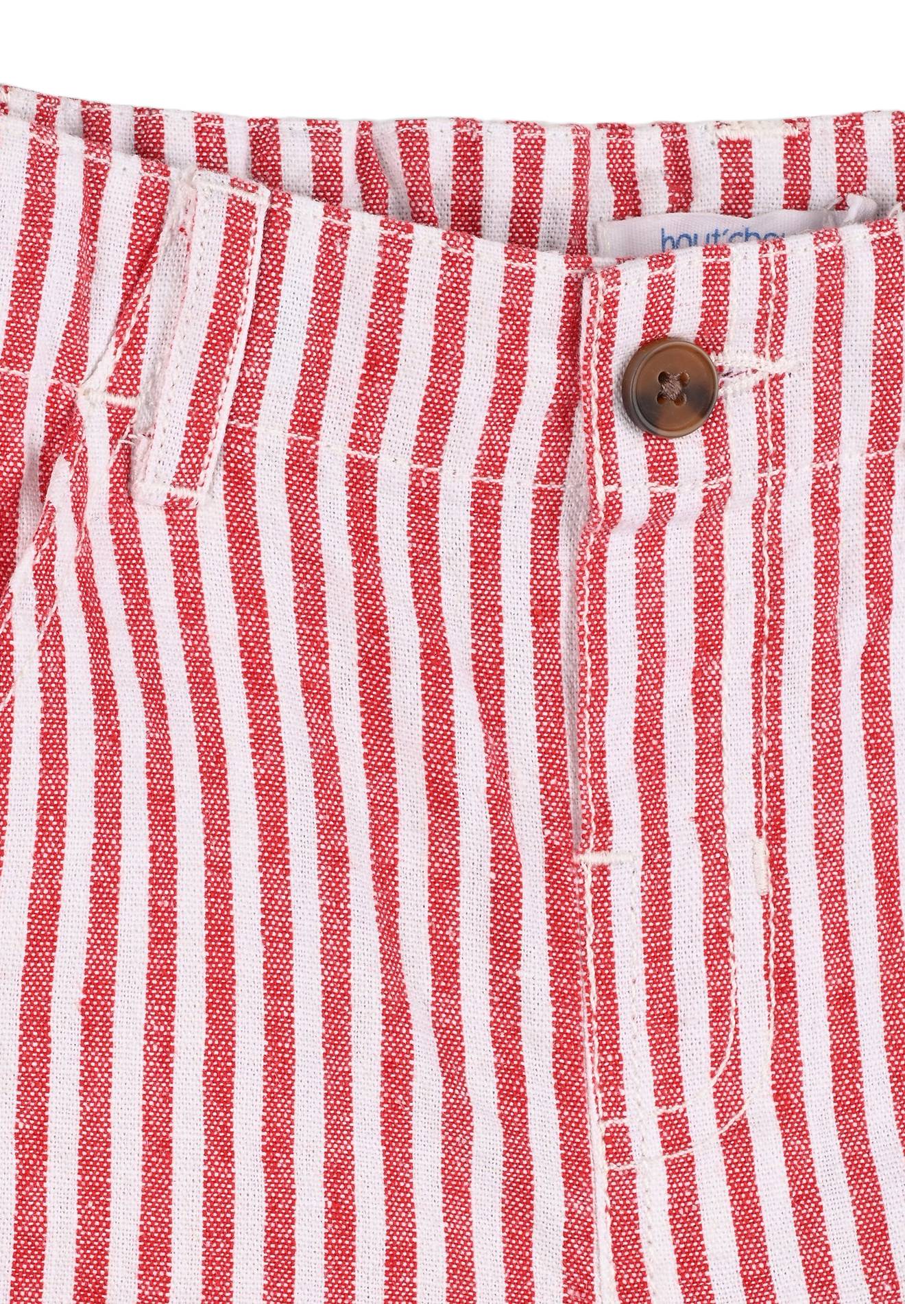 Bermuda certifié Oekotex, Rouge, large image number 5