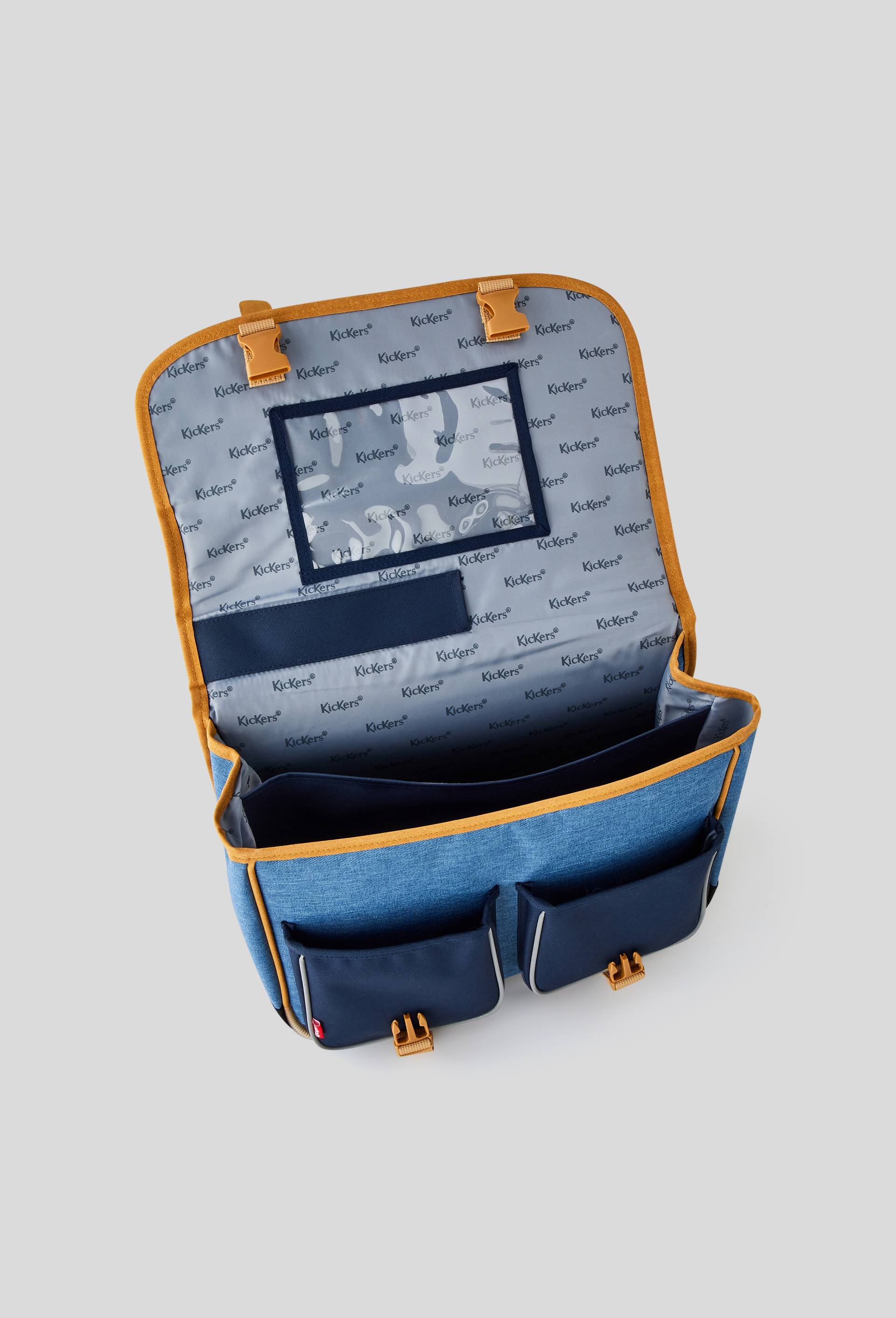 Cartable KICKERS, BLEU, large image number 1