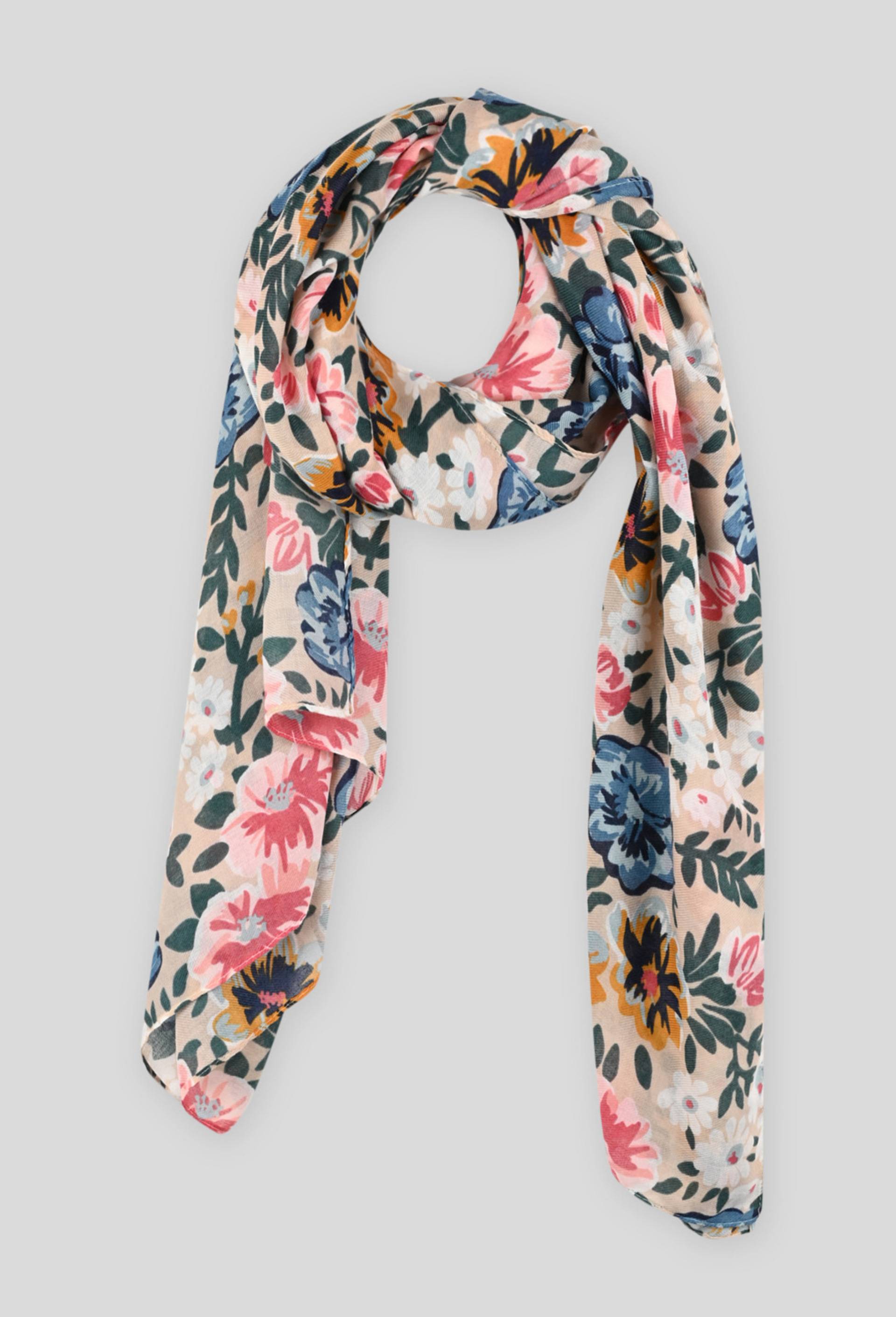 Etole imprimée, certifiée OEKO-TEX, Beige, large image number 0