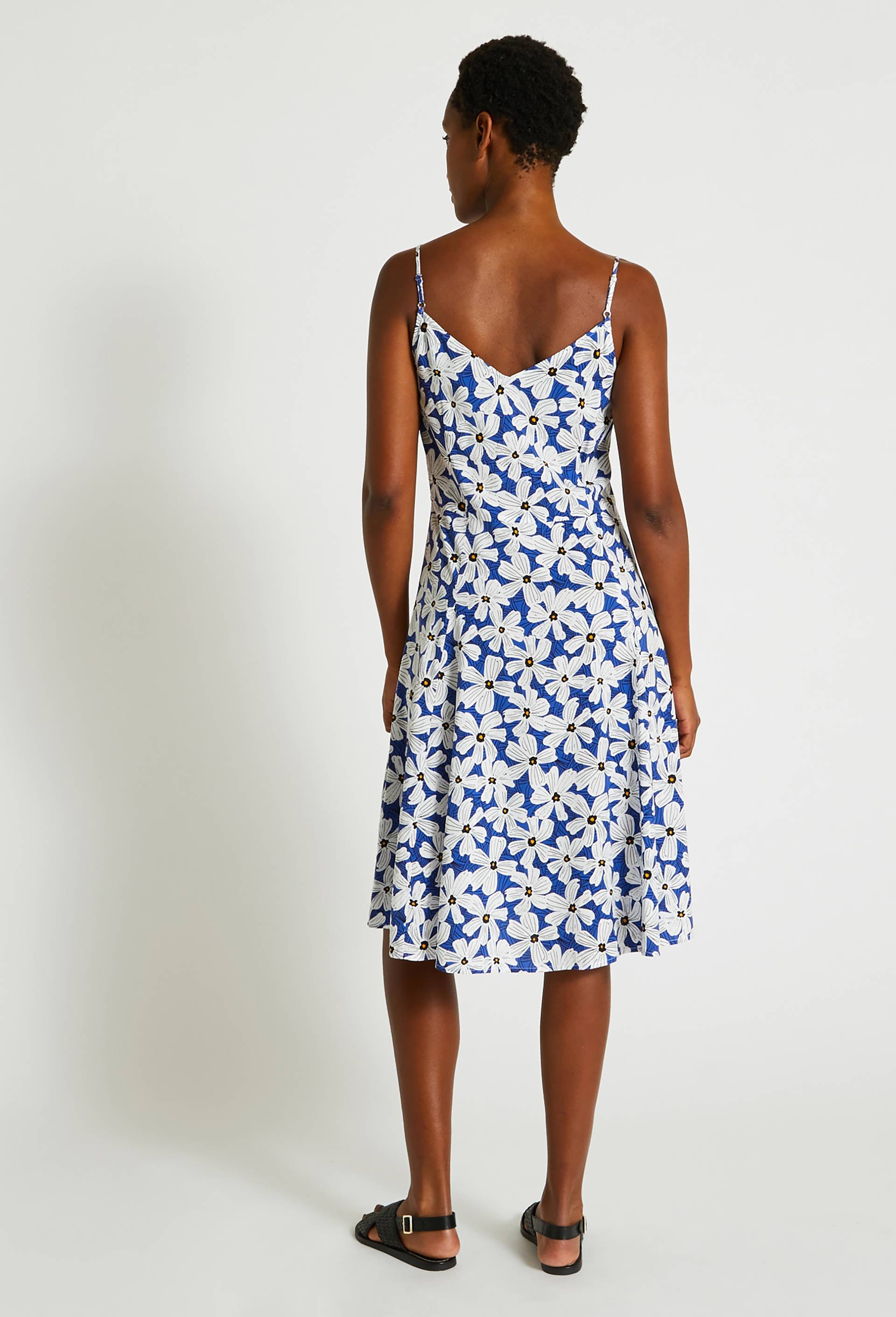 Robe imprimée, Bleu, large image number 1