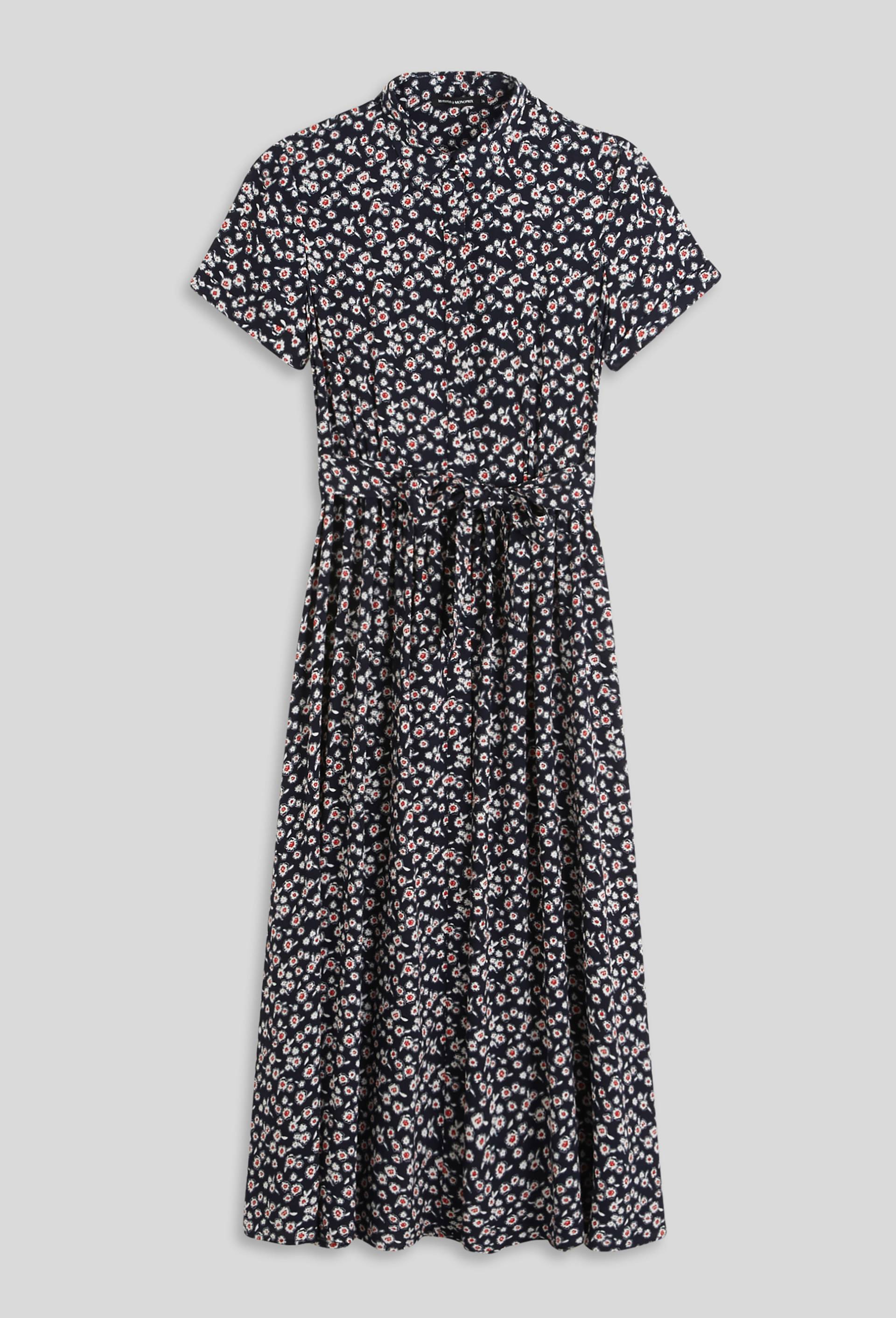 Robe chemise imprimée, Bleu foncé, large image number 2