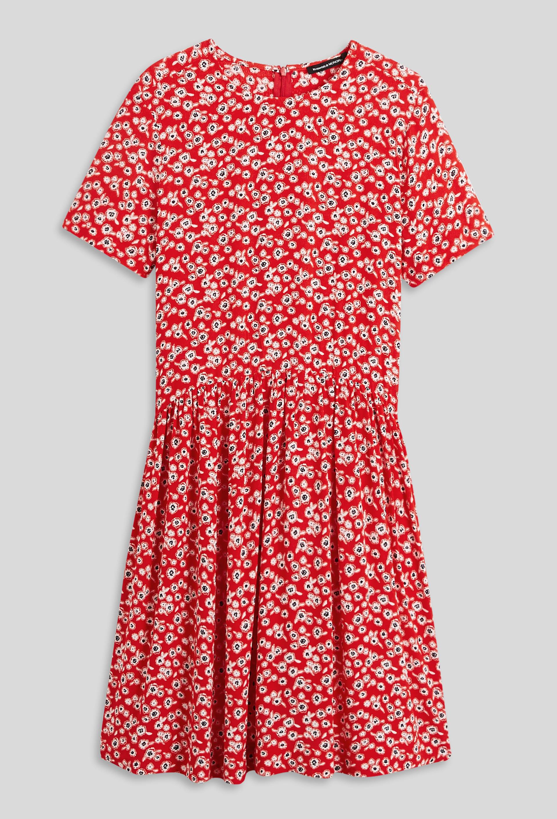 Robe imprimée, Rouge, large image number 2