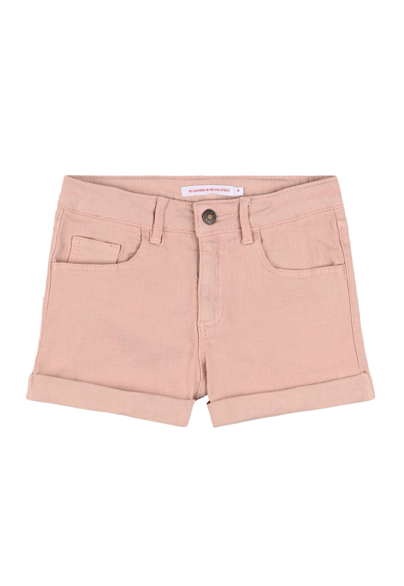 Short en coton twill, Oeko-Tex, Rose clair, large image number 3.0