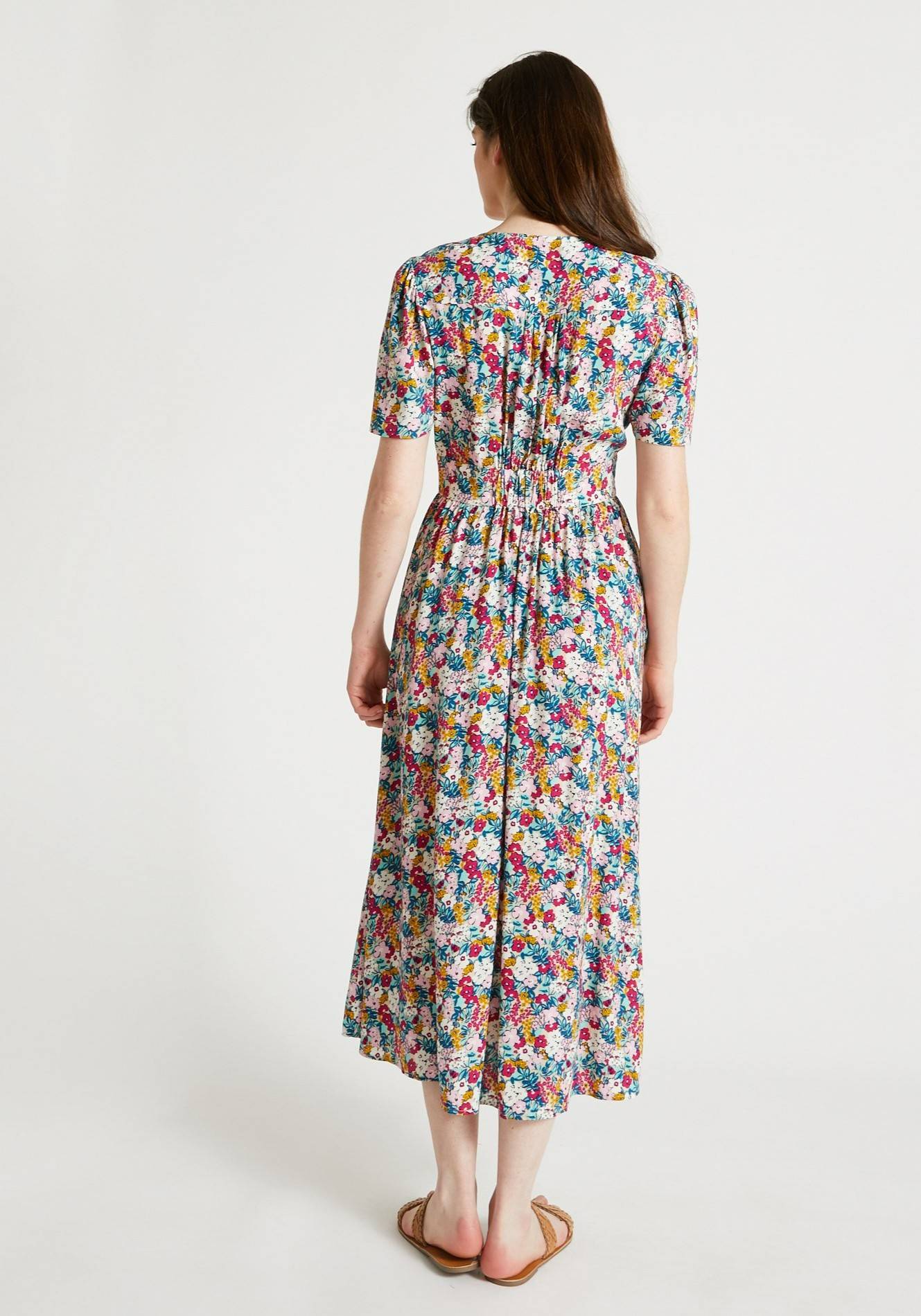 Robe imprimée, Beige clair, large image number 4