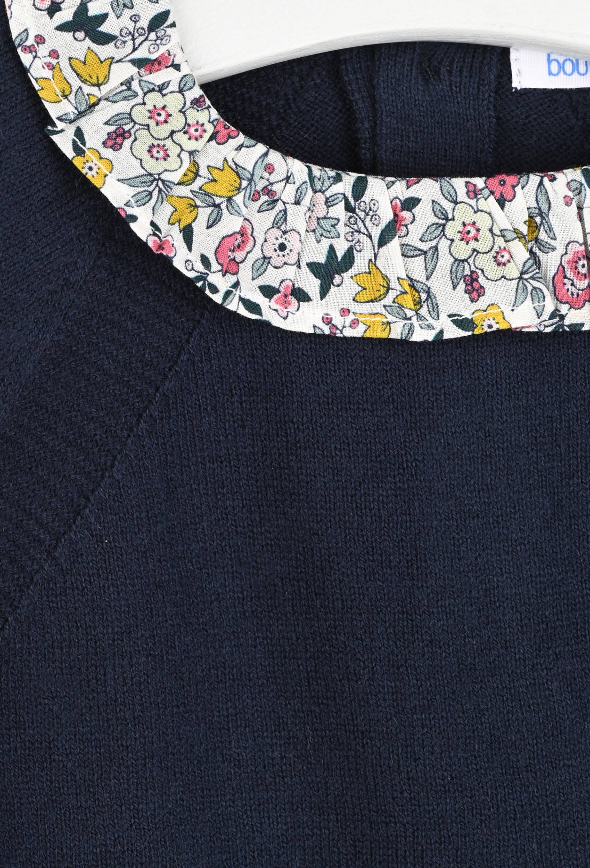 Pull imprimé certifié Oekotex, Bleu foncé, large image number 2.0