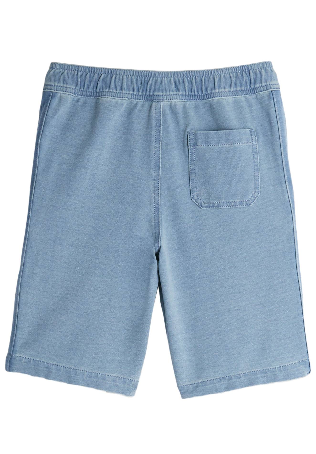 Bermuda denim a bandes certifié OEKOTEX, Bleu, large image number 5