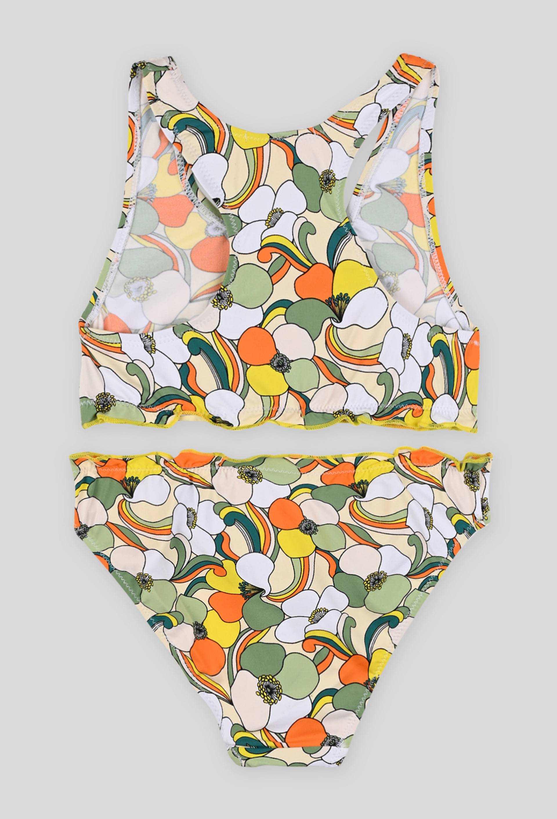 Maillot de bain 2 pièces certifié Oekotex, Jaune clair, large image number 1