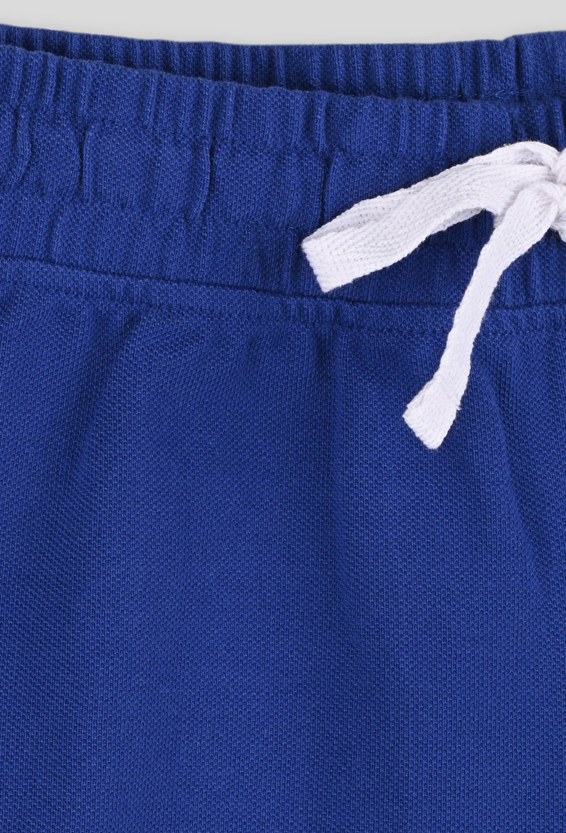 Bermuda garçon en coton BIO, Bleu, large image number 2.0