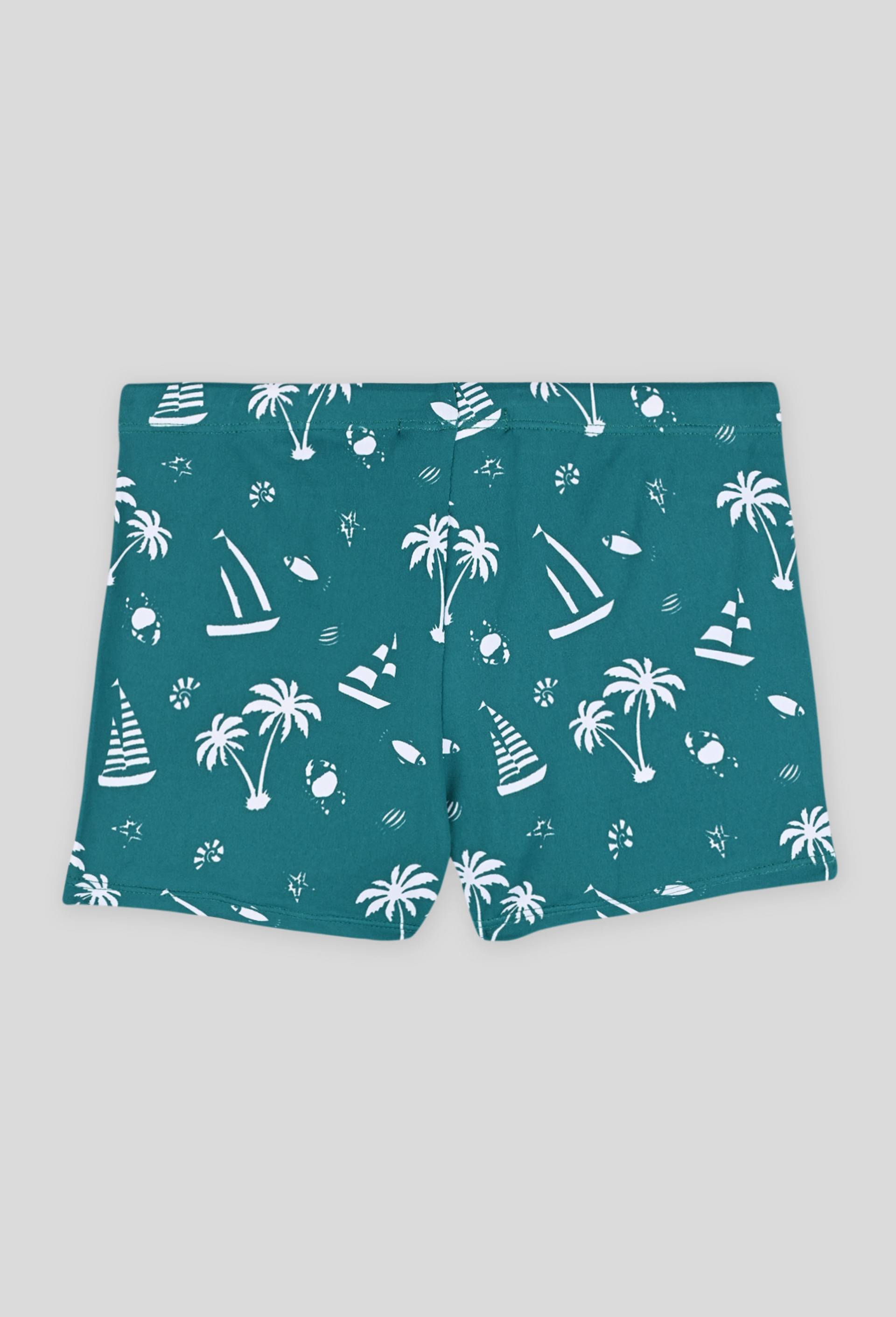 Short de bain certifié Oekotex, BLEU, large image number 1