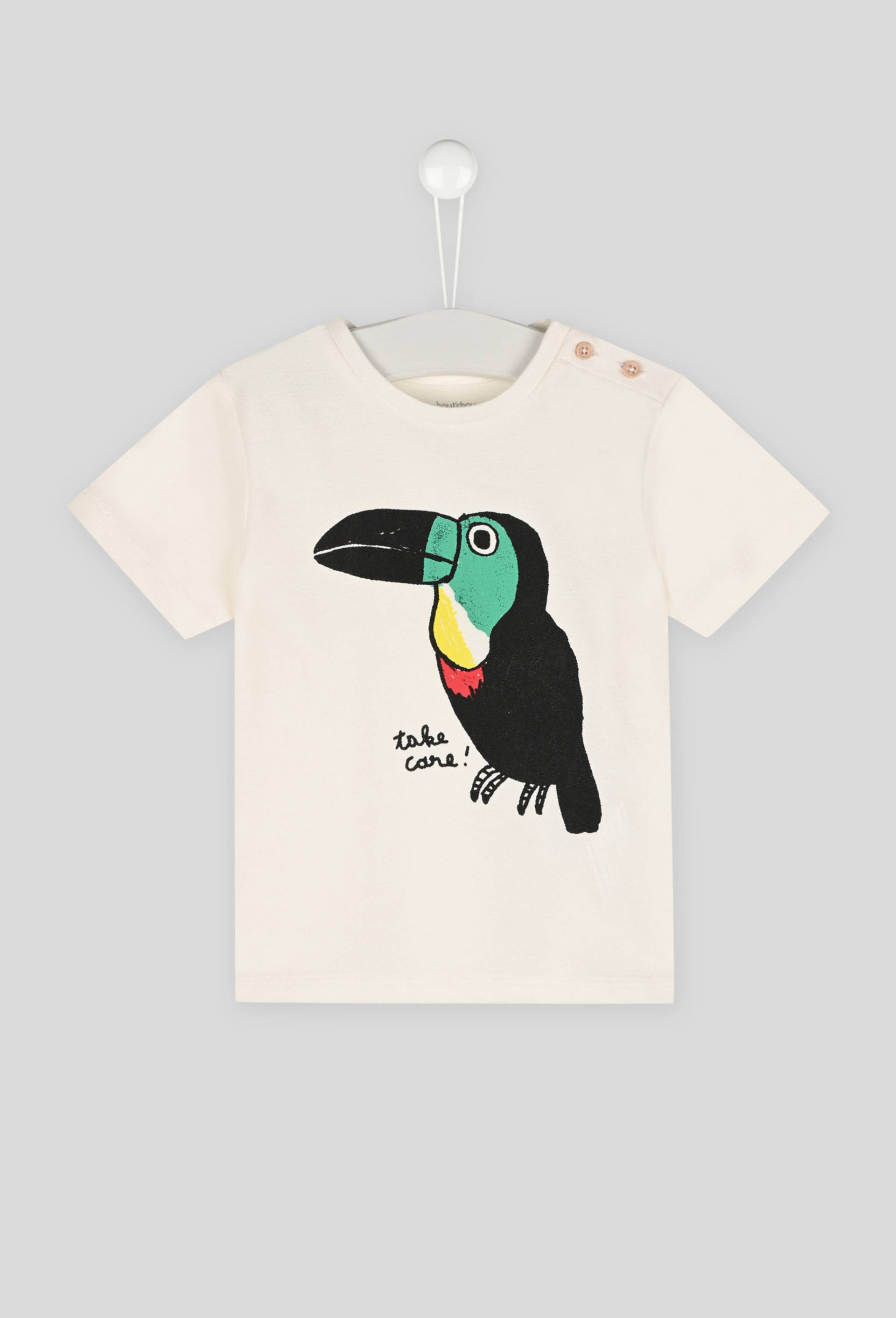 T-shirt manches courtes, Ecru, large image number 0.0