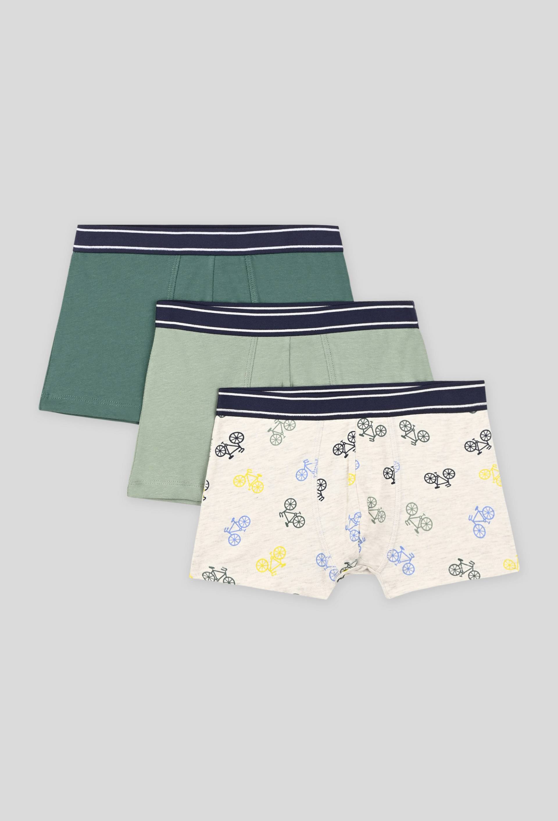 Lot de 3 boxers, Oeko-Tex, Beige, large image number 0