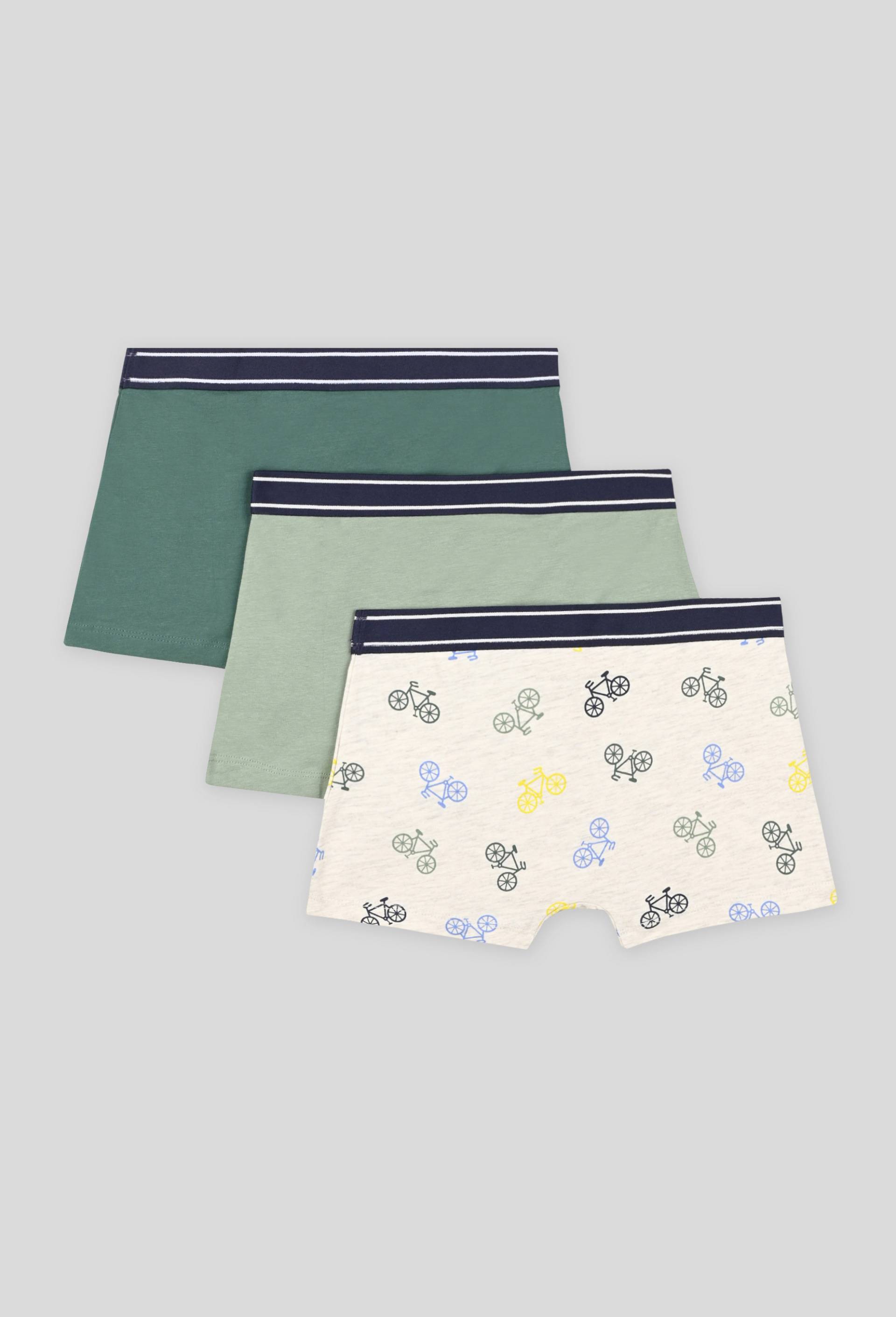 Lot de 3 boxers, Oeko-Tex, Beige, large image number 1