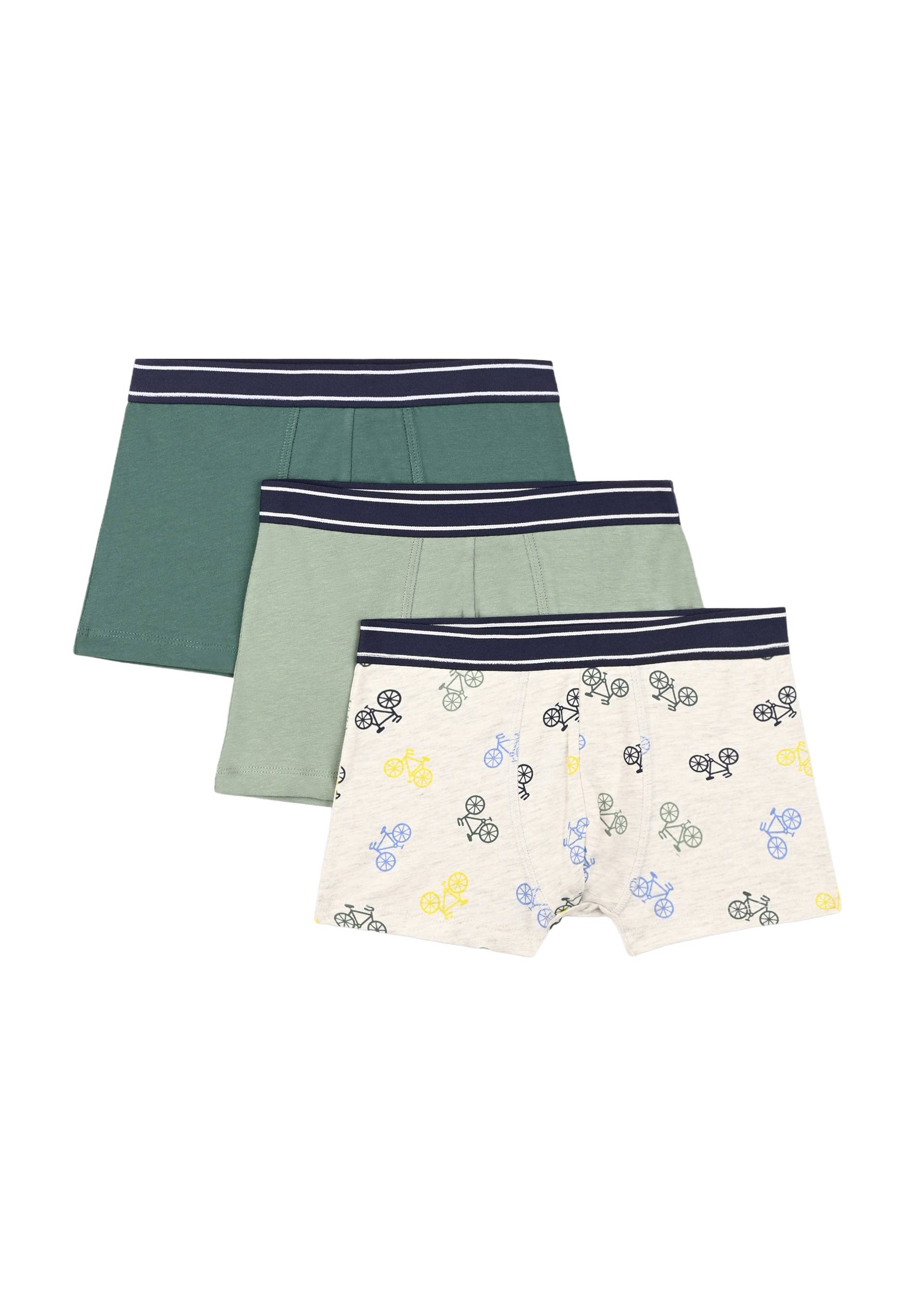 Lot de 3 boxers, Oeko-Tex, Beige, large image number 3