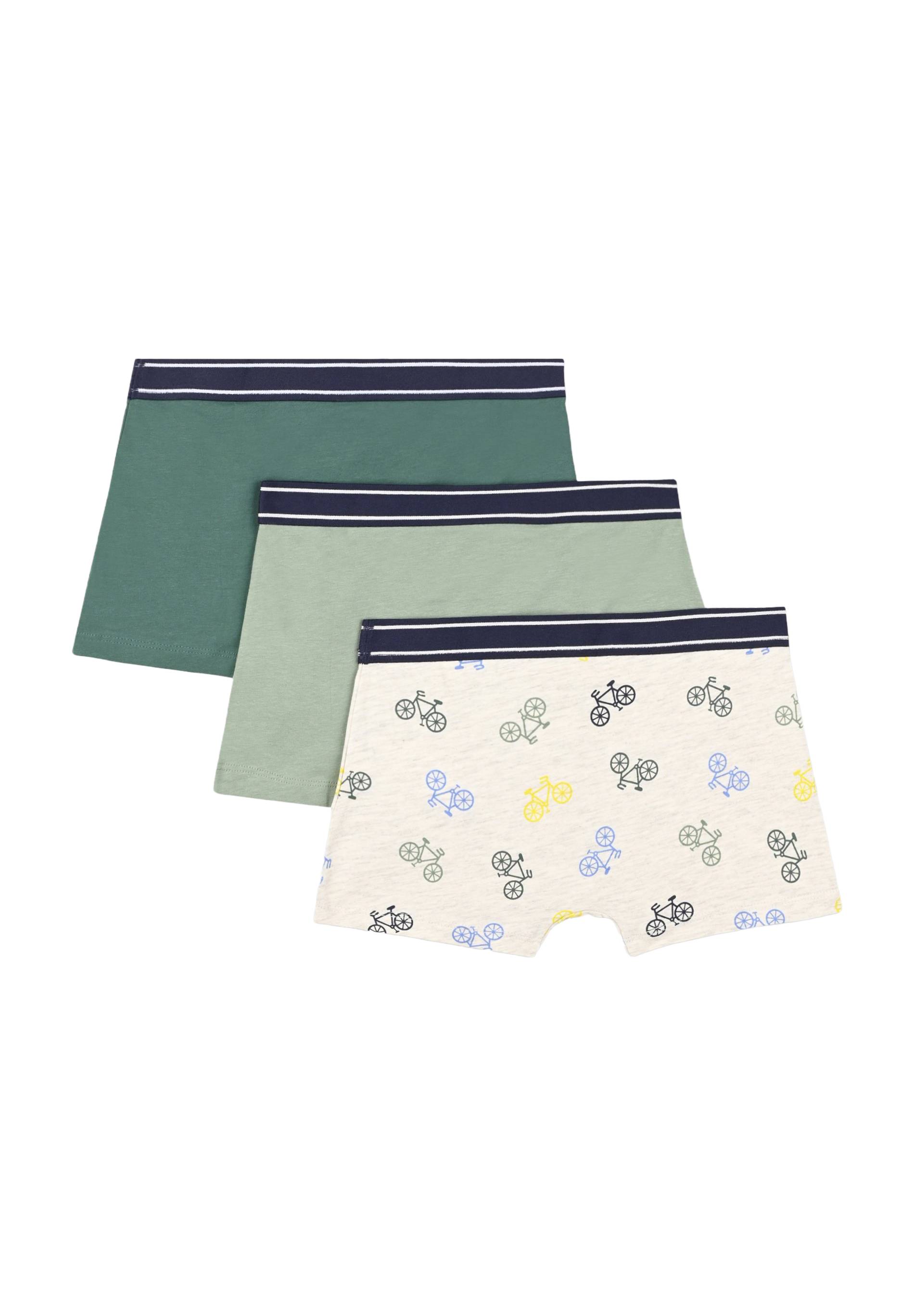 Lot de 3 boxers, Oeko-Tex, Beige, large image number 4