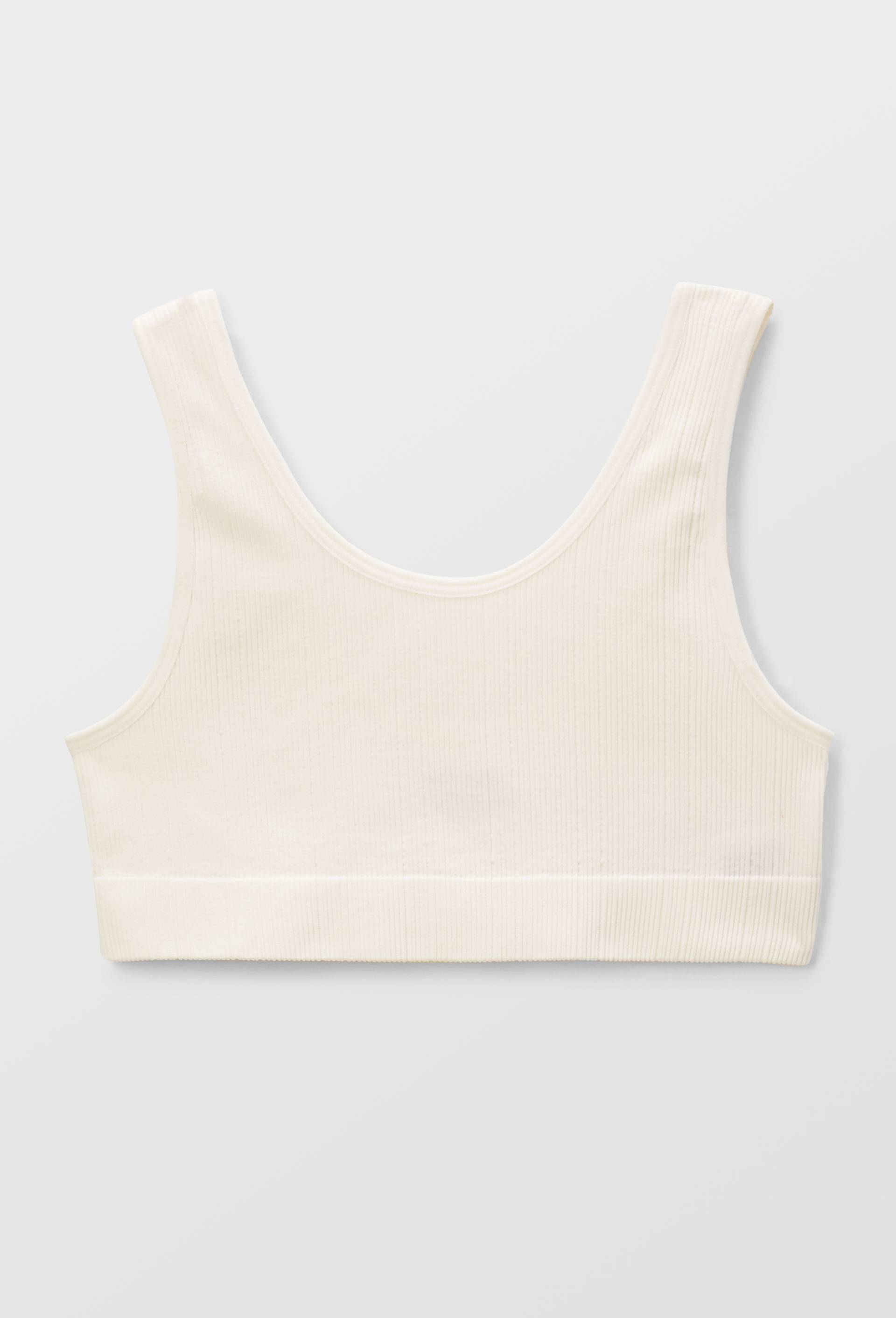 Brassi&egrave;re unie sans couture, Ecru, large image number 0.0