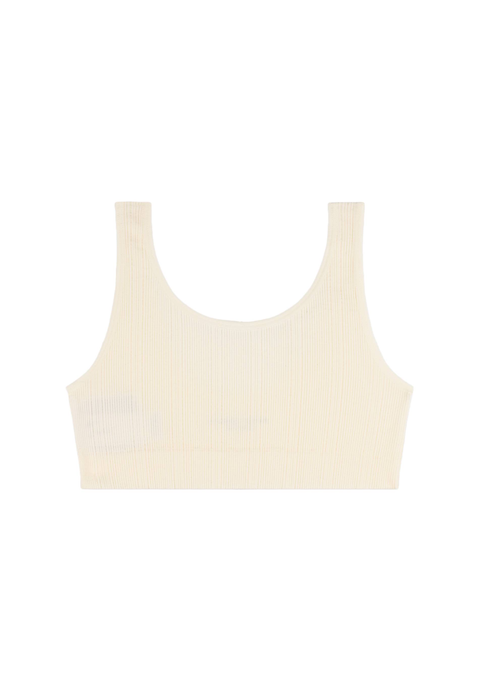 Brassi&egrave;re unie sans couture, Ecru, large image number 3