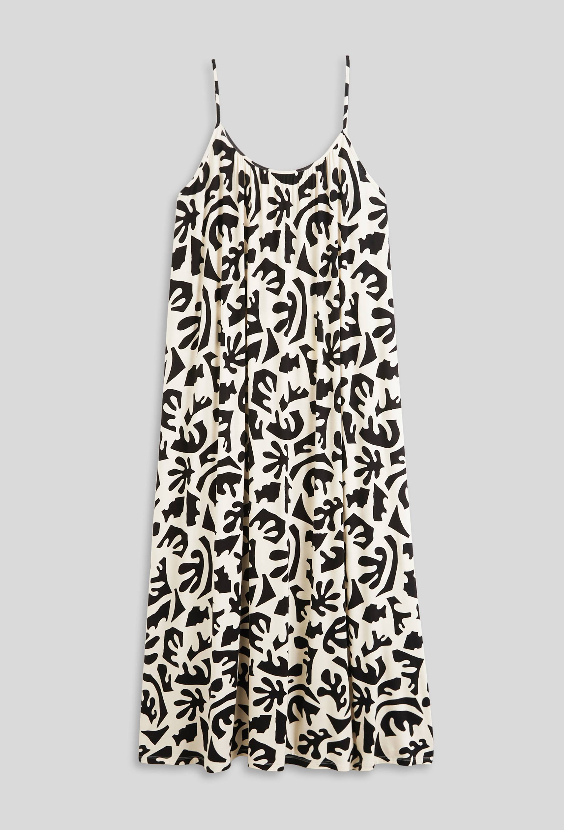 Robe dos nus imprimée, Beige clair, large image number 2