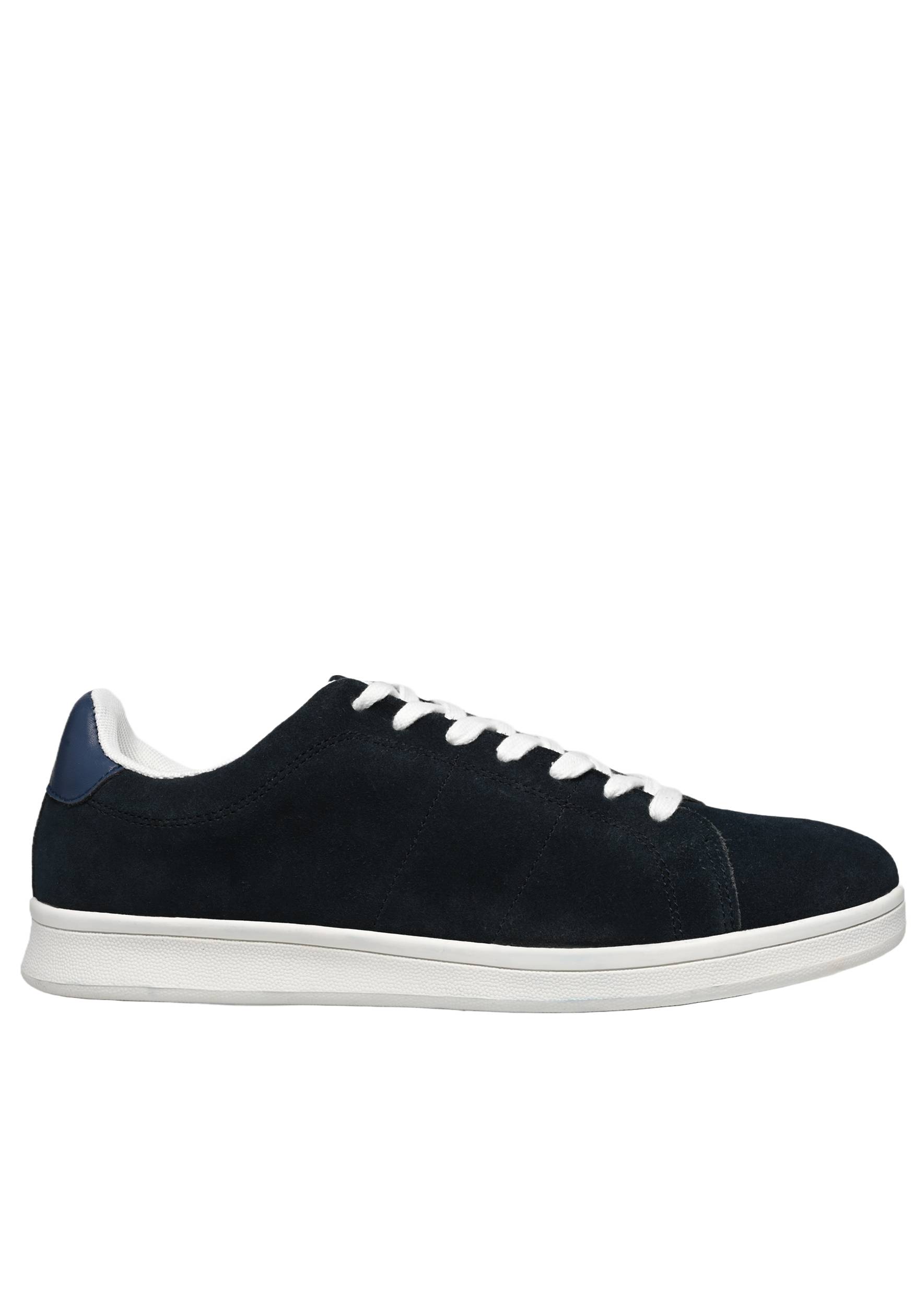 Baskets en cuir responsable, Bleu foncé, large image number 3