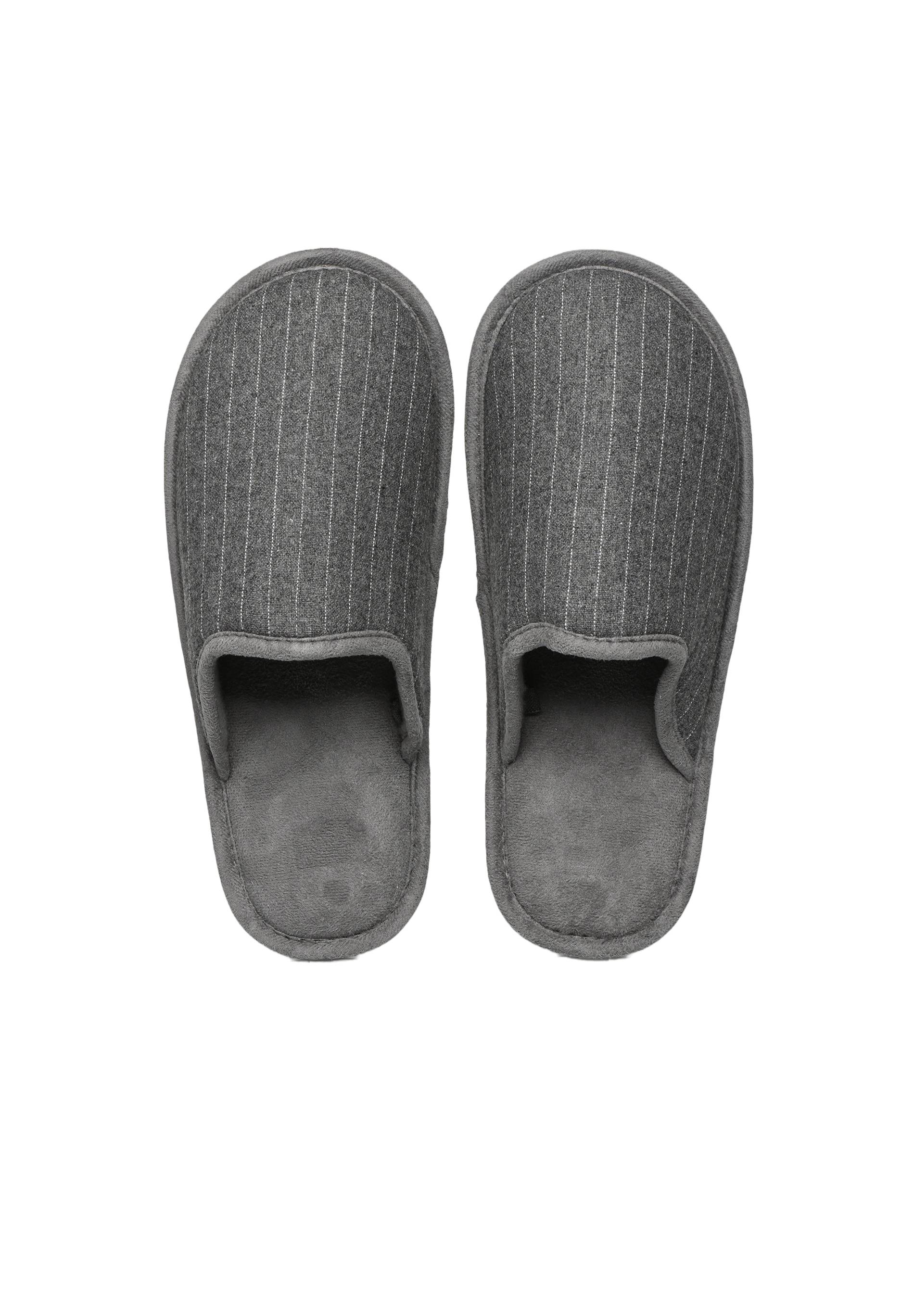 Mules rayées, Gris foncé, large image number 4