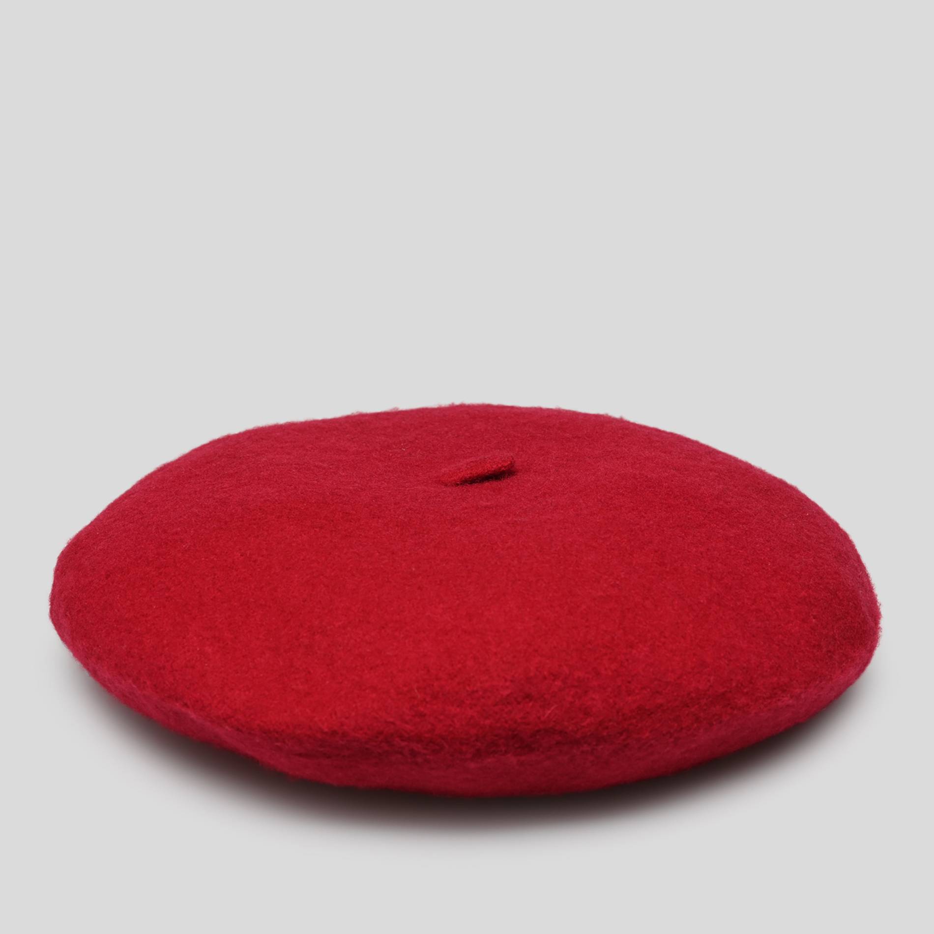 B&eacute;ret en laine, Rouge, large image number 0.0
