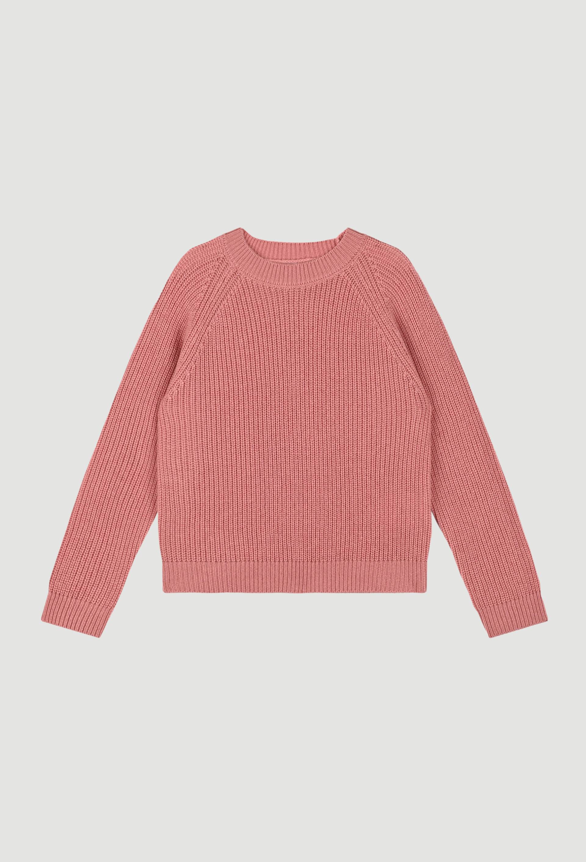 Pull en laine et cachemire, Rose, large image number 0.0