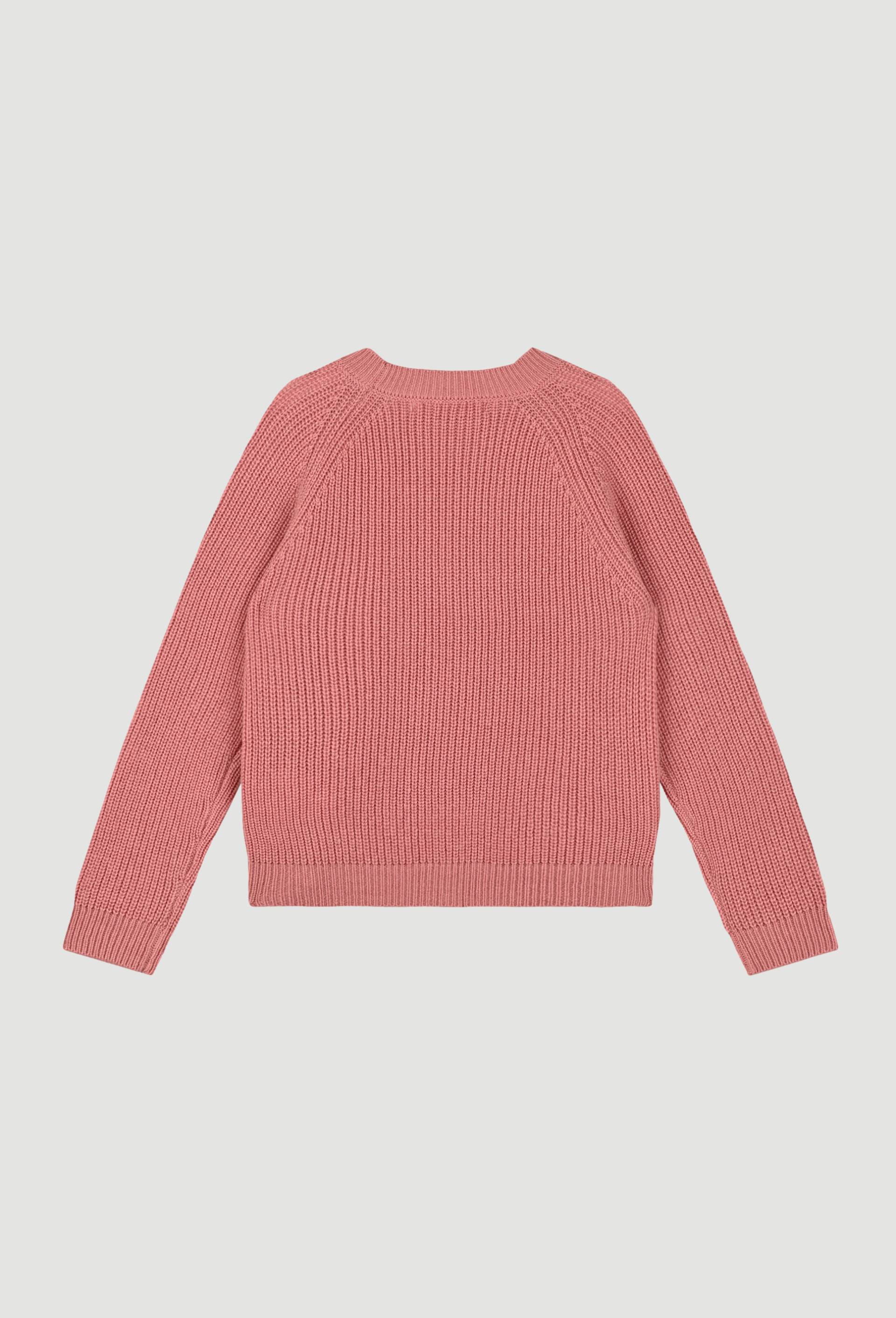 Pull en laine et cachemire, Rose, large image number 1.0