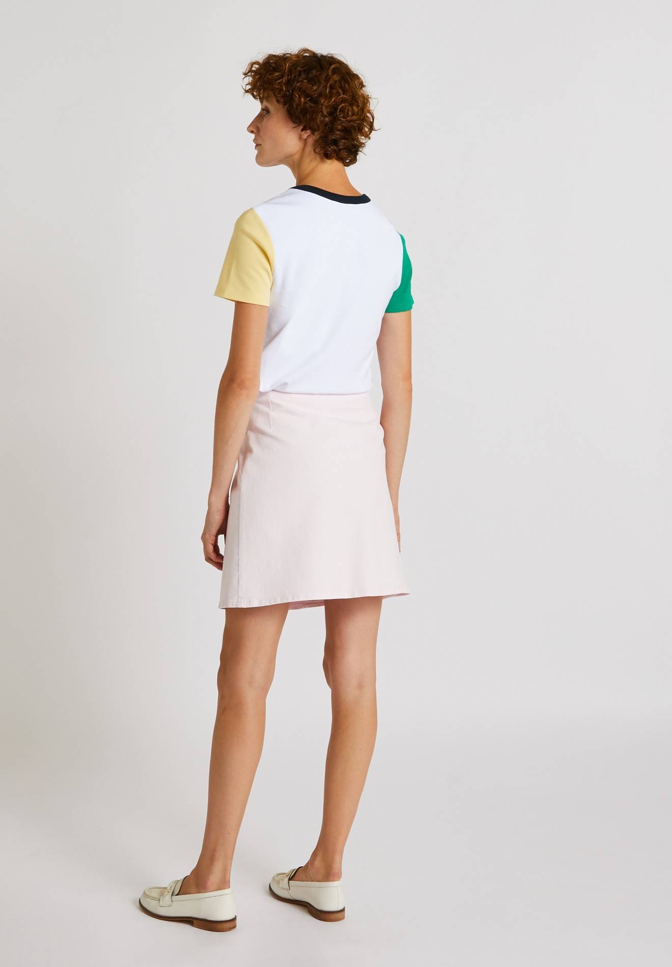 Jupe en coton, Rose clair, large image number 4
