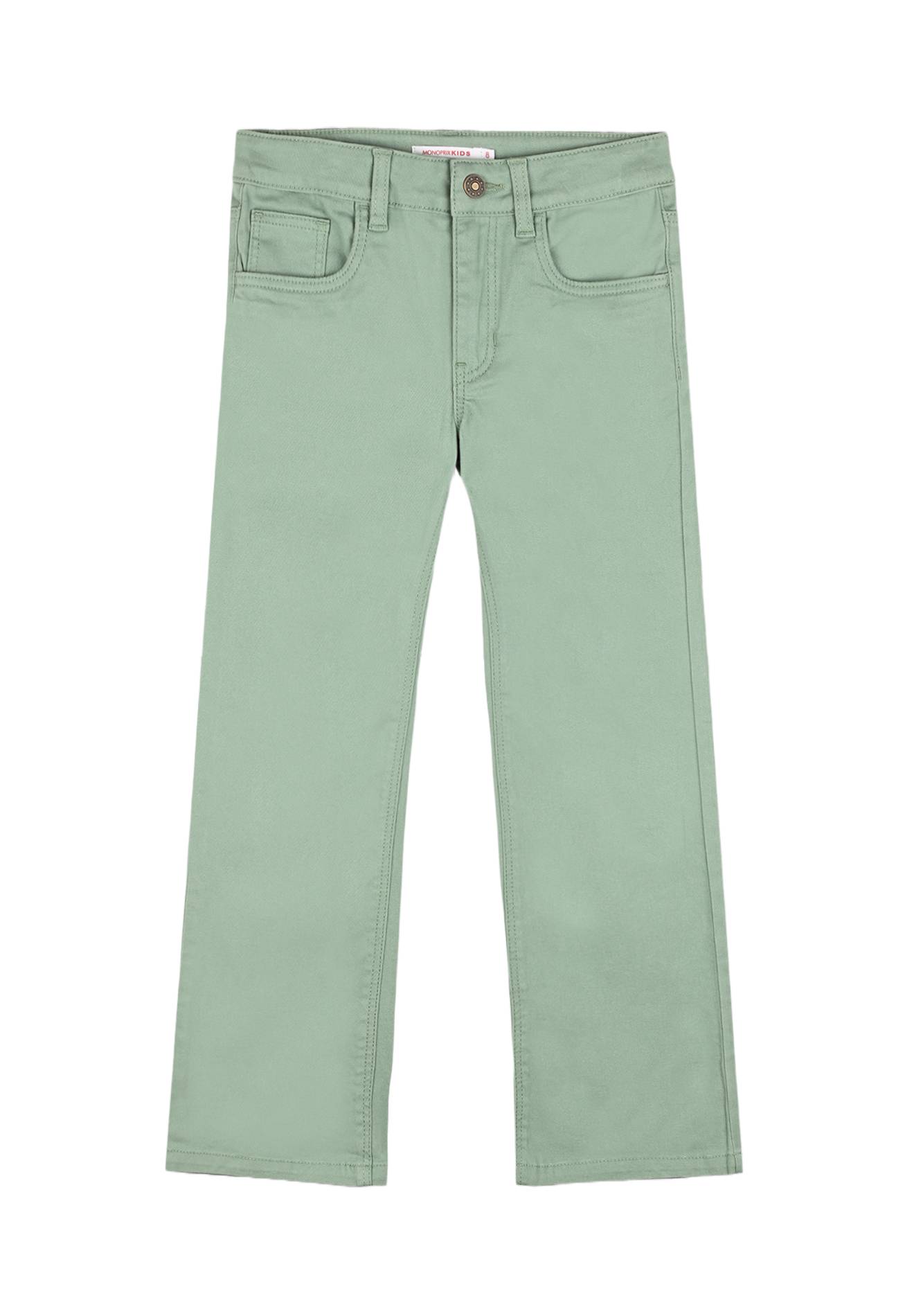 Pantalon flare, Vert, large image number 3.0