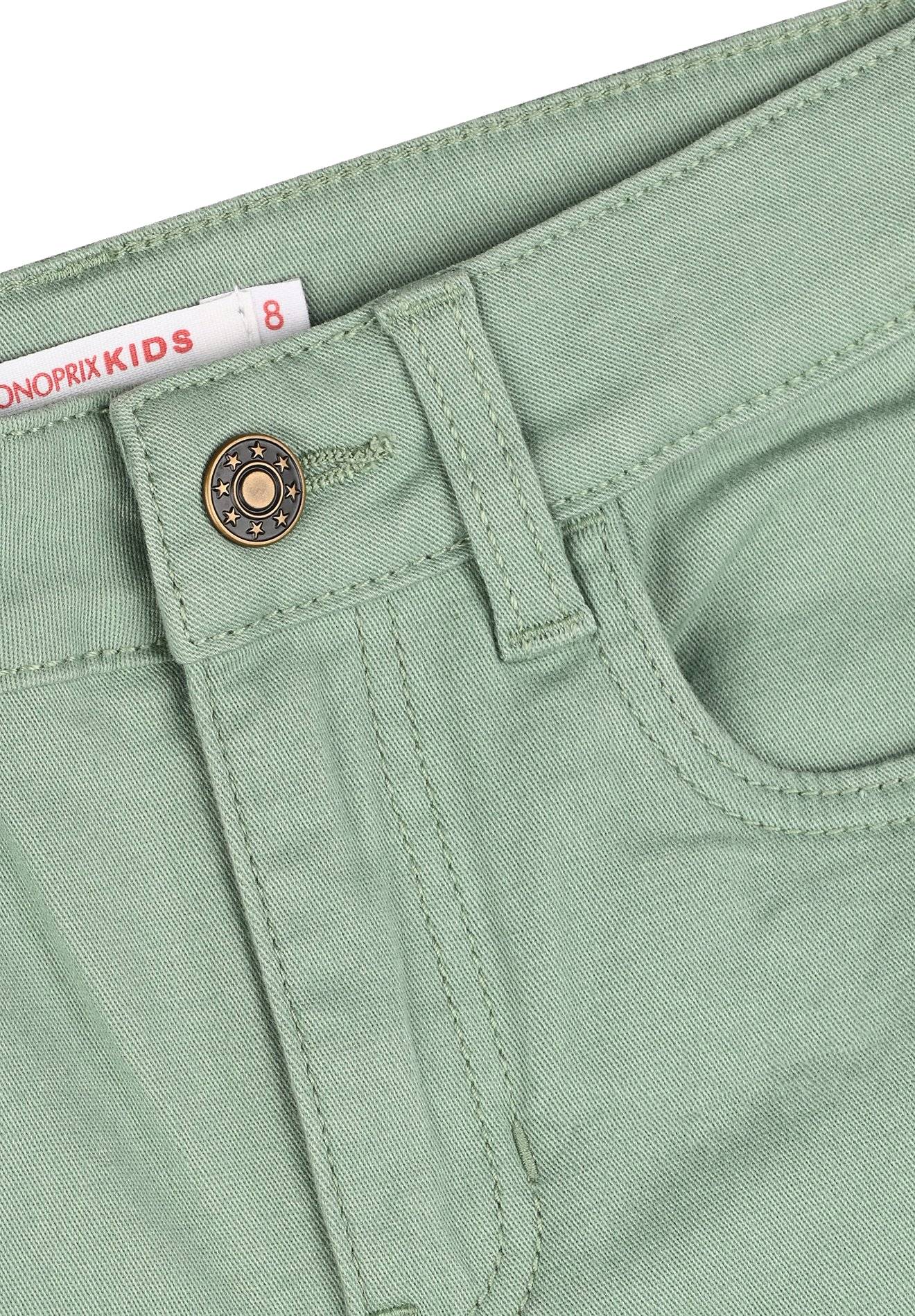 Pantalon flare, Vert, large image number 5.0