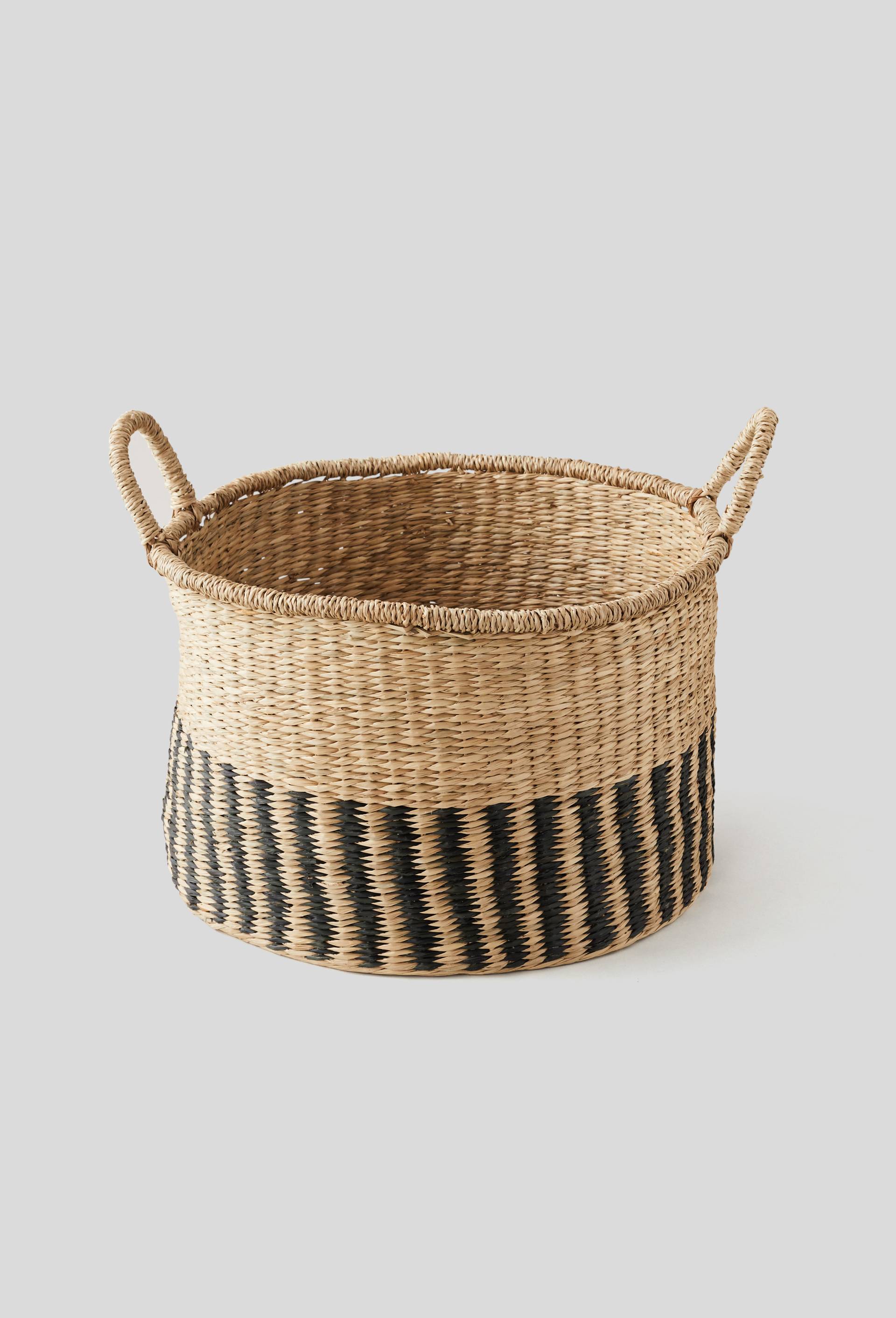Panier rond, gand modèle, Beige clair, large image number 0.0