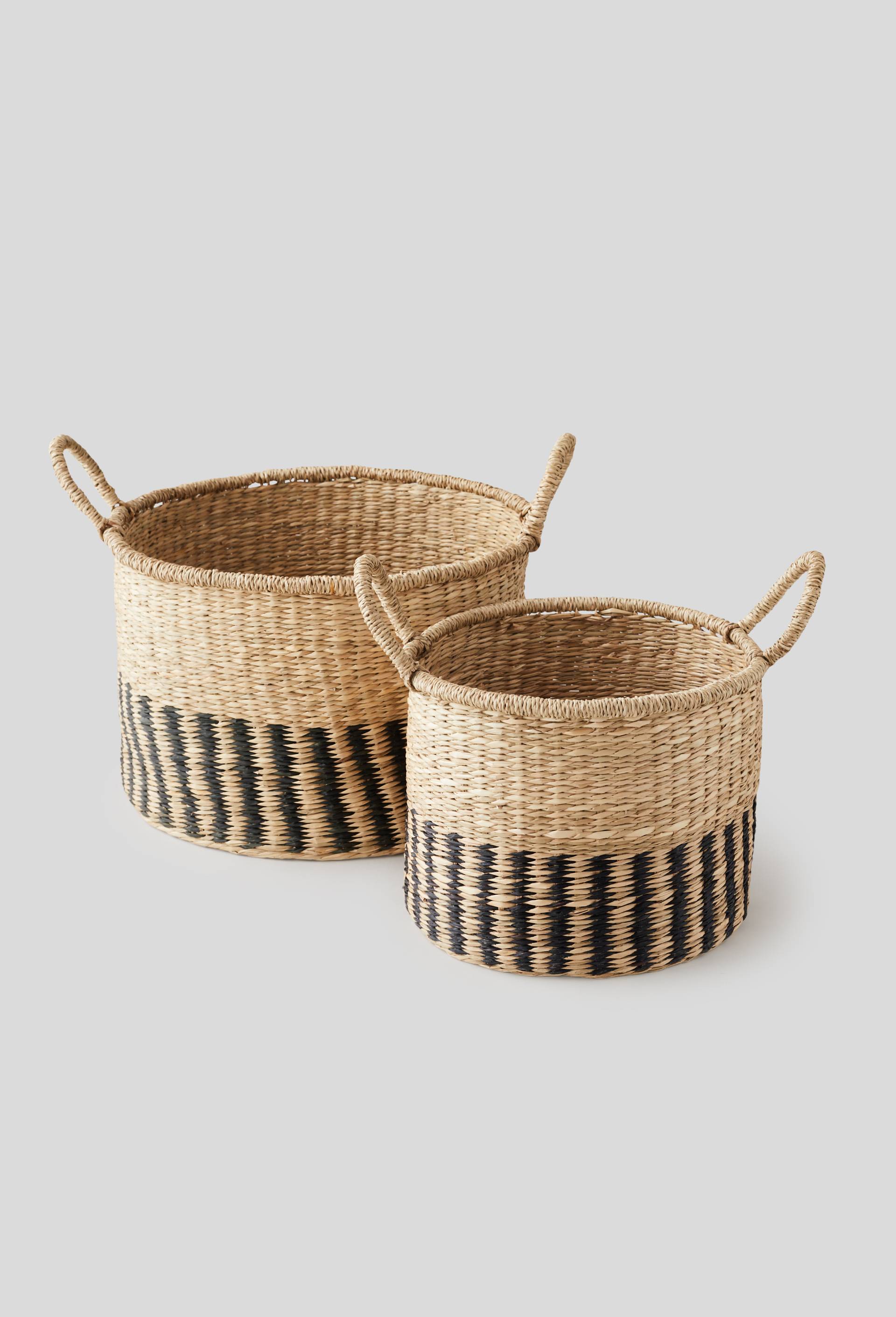 Panier rond, gand modèle, Beige clair, large image number 1