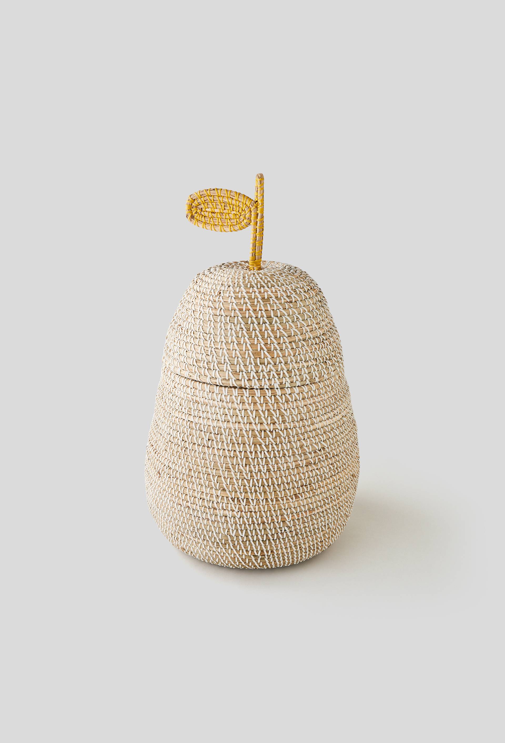 Panier poire, Jaune, large image number 0