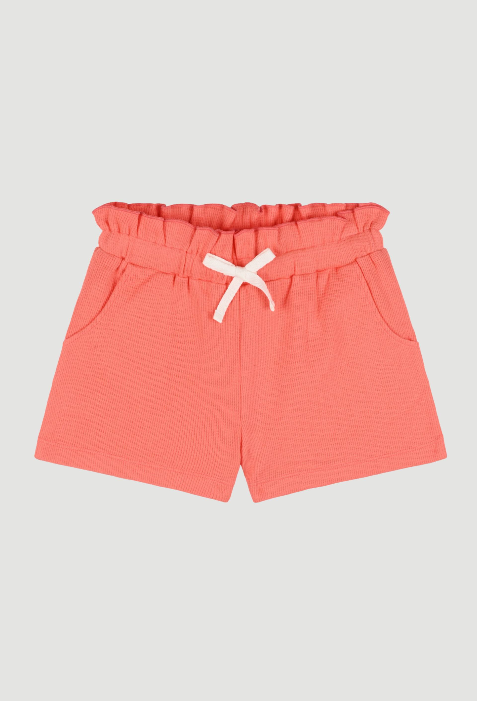 Short nid d abeille, Orange clair, large image number 0