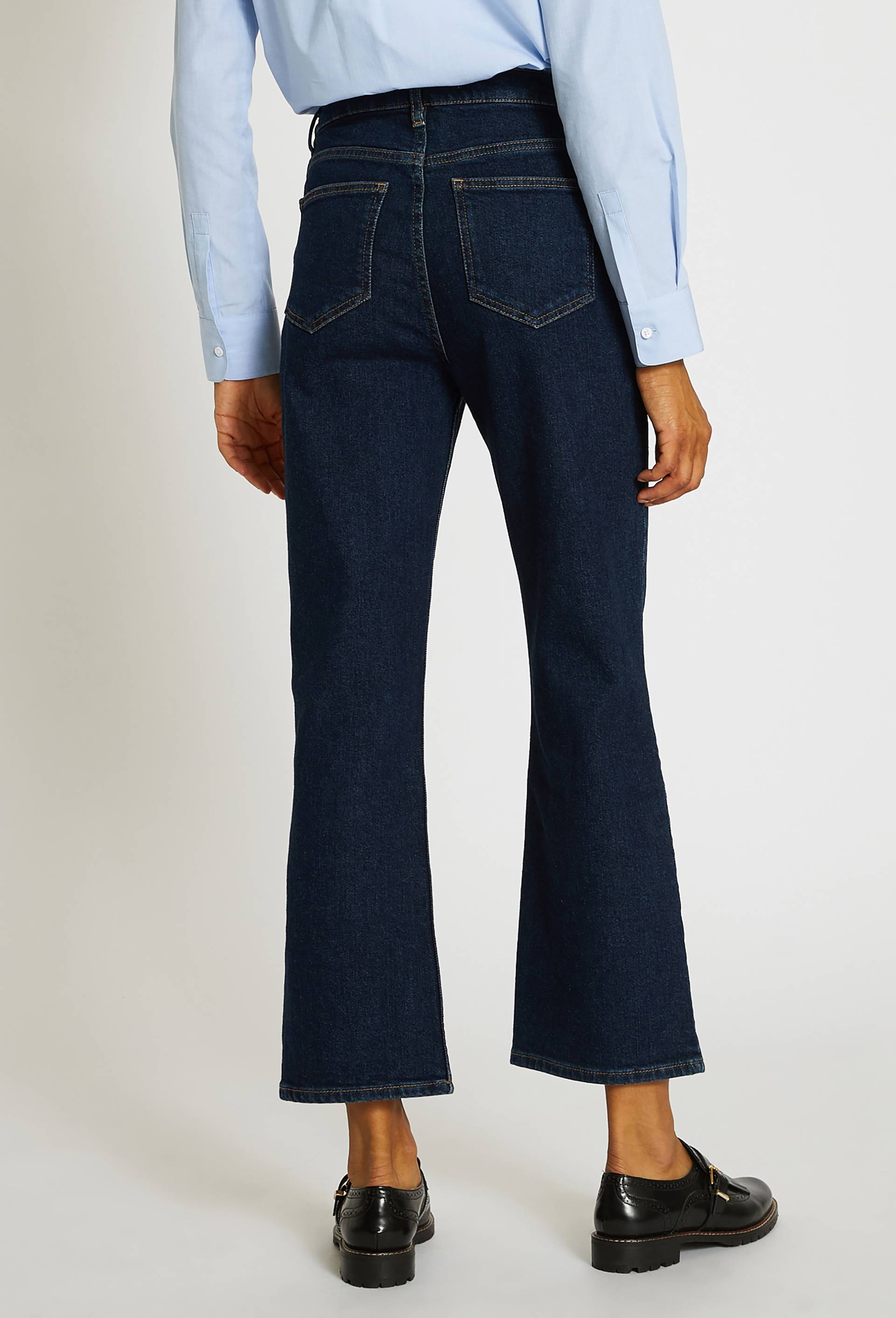Jean flare, Bleu foncé, large image number 1