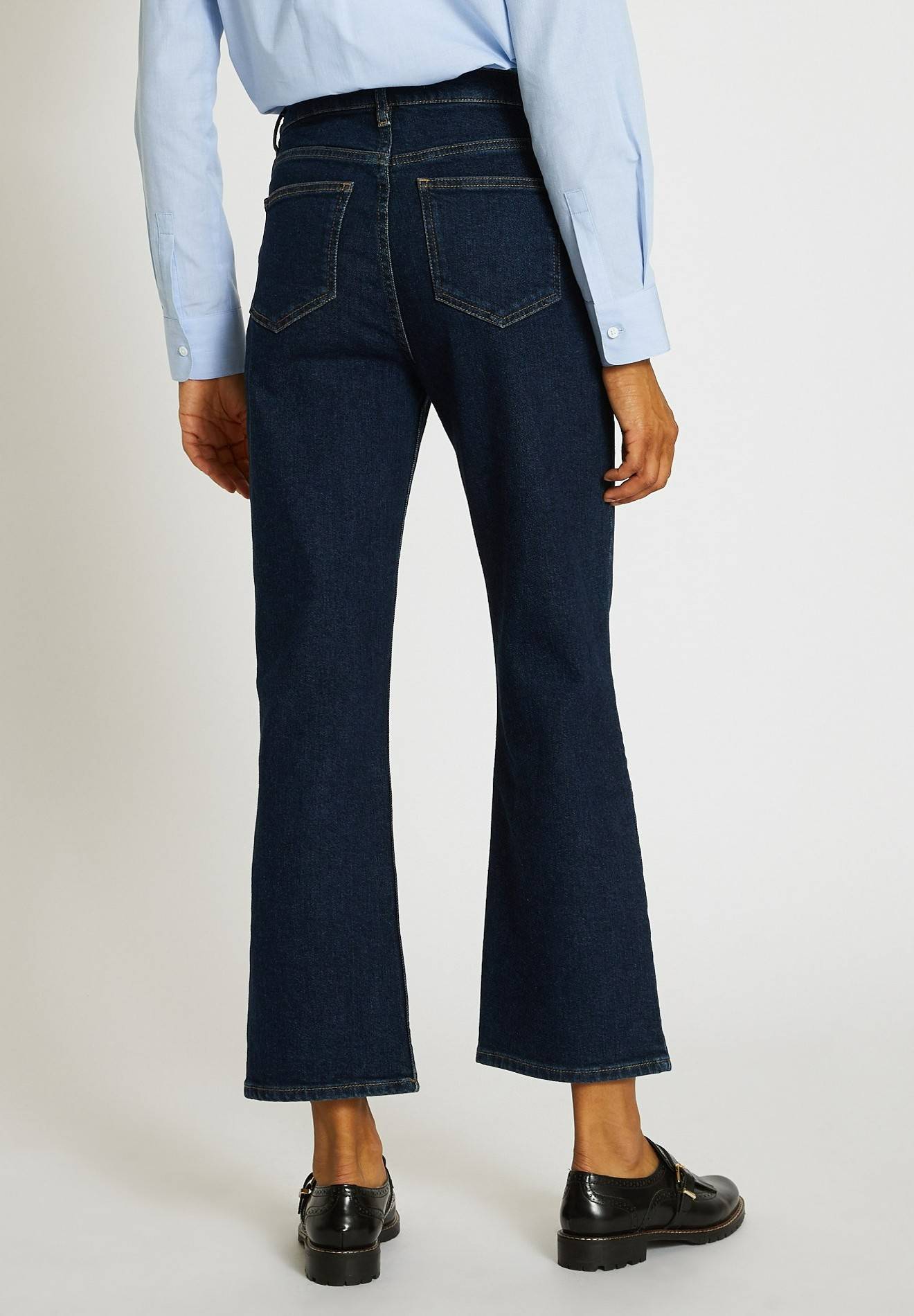 Jean flare, Bleu foncé, large image number 4.0