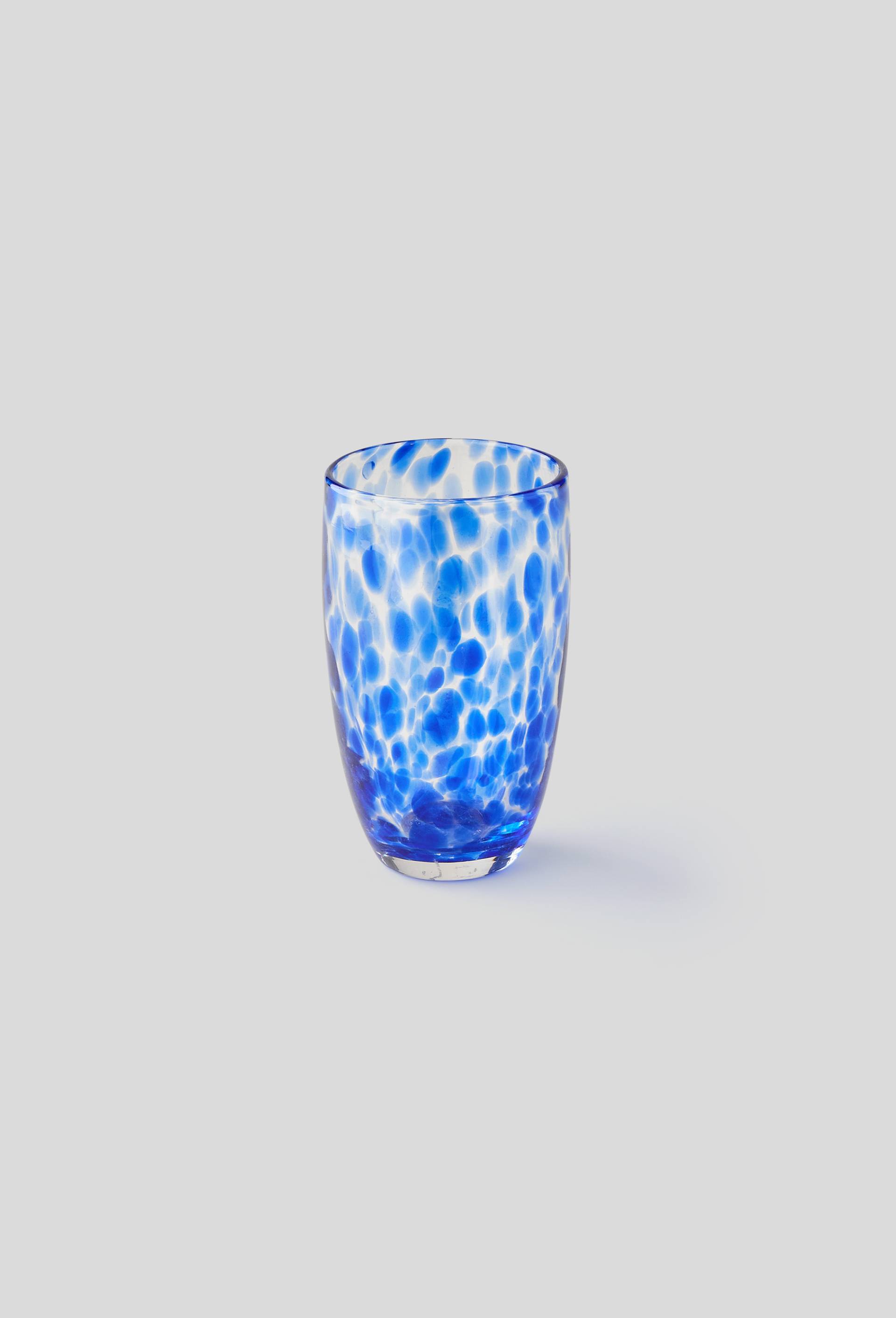 Gobelet finition tachetée, 45cl, Bleu, large image number 0